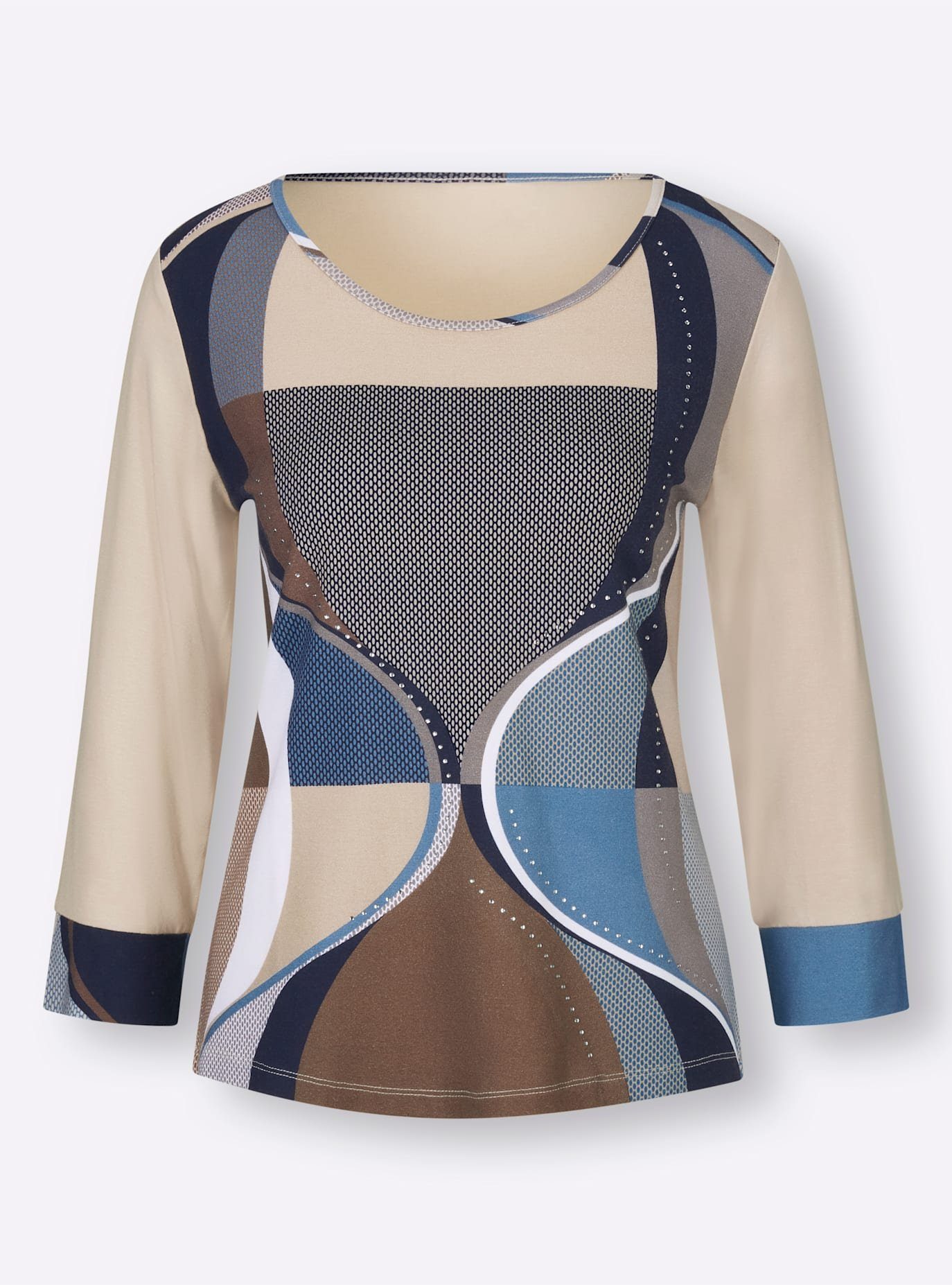Creation L Shirt met 3/4-mouwen Shirt (1-delig)