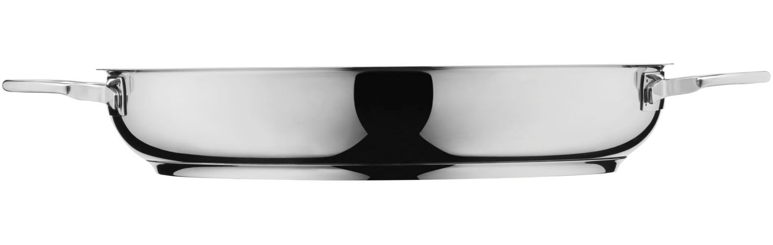 Silit Koekenpan Calabria 32 cm, inductie, met PTFE-antiaanbaklaag Roestvrij staal handvat, geschikt voor alle kookplaten, ovenbestendig (1-delig)