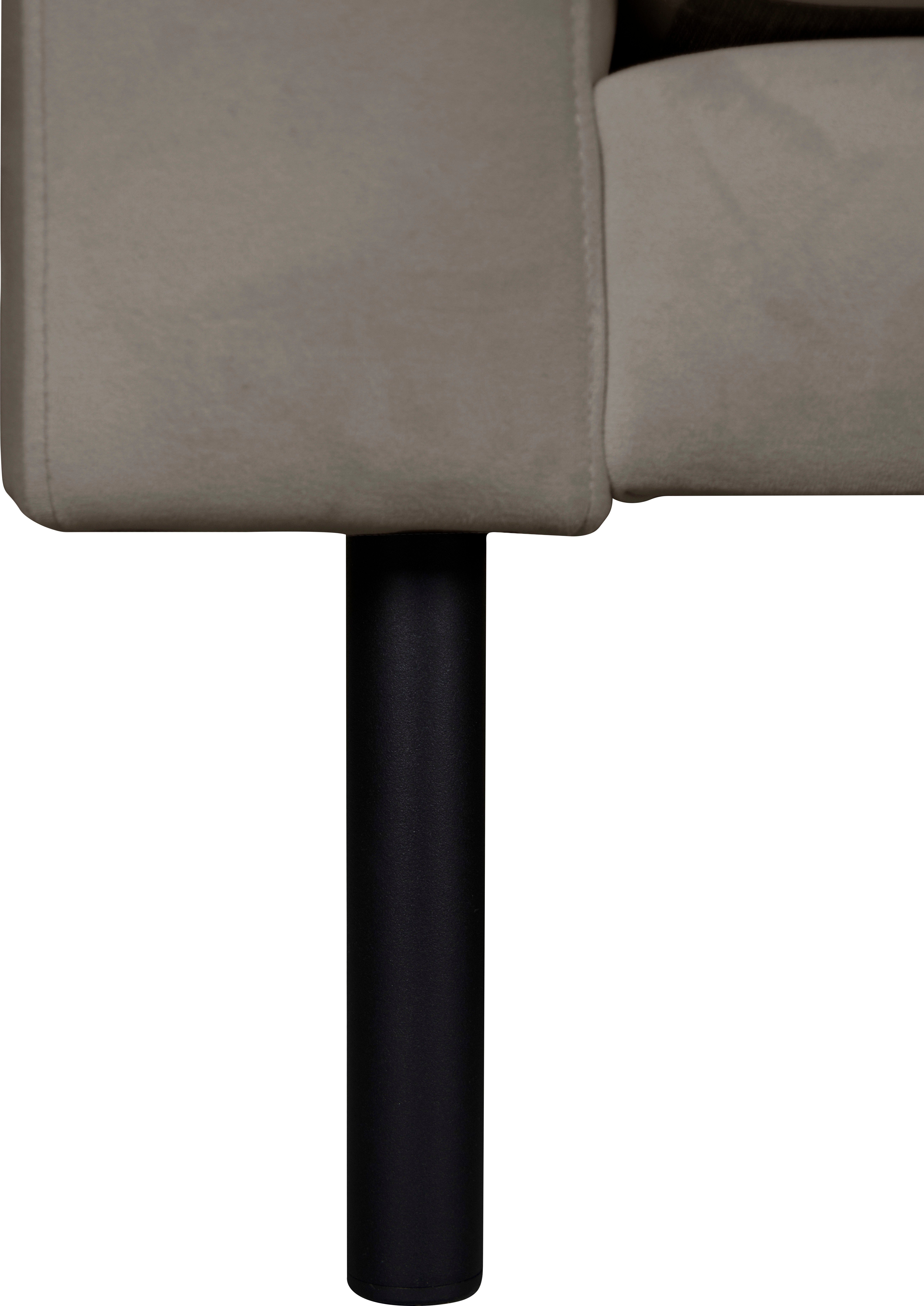 Guido Maria Kretschmer Home&Living Fauteuil Lillibeth cocktailsstoel, loungesstoel, afmetingen B/D/H: 90/74/83 cm Sierkussen als tweezijdig te gebruiken kussen 45x45 cm, in fluwelige look of cord