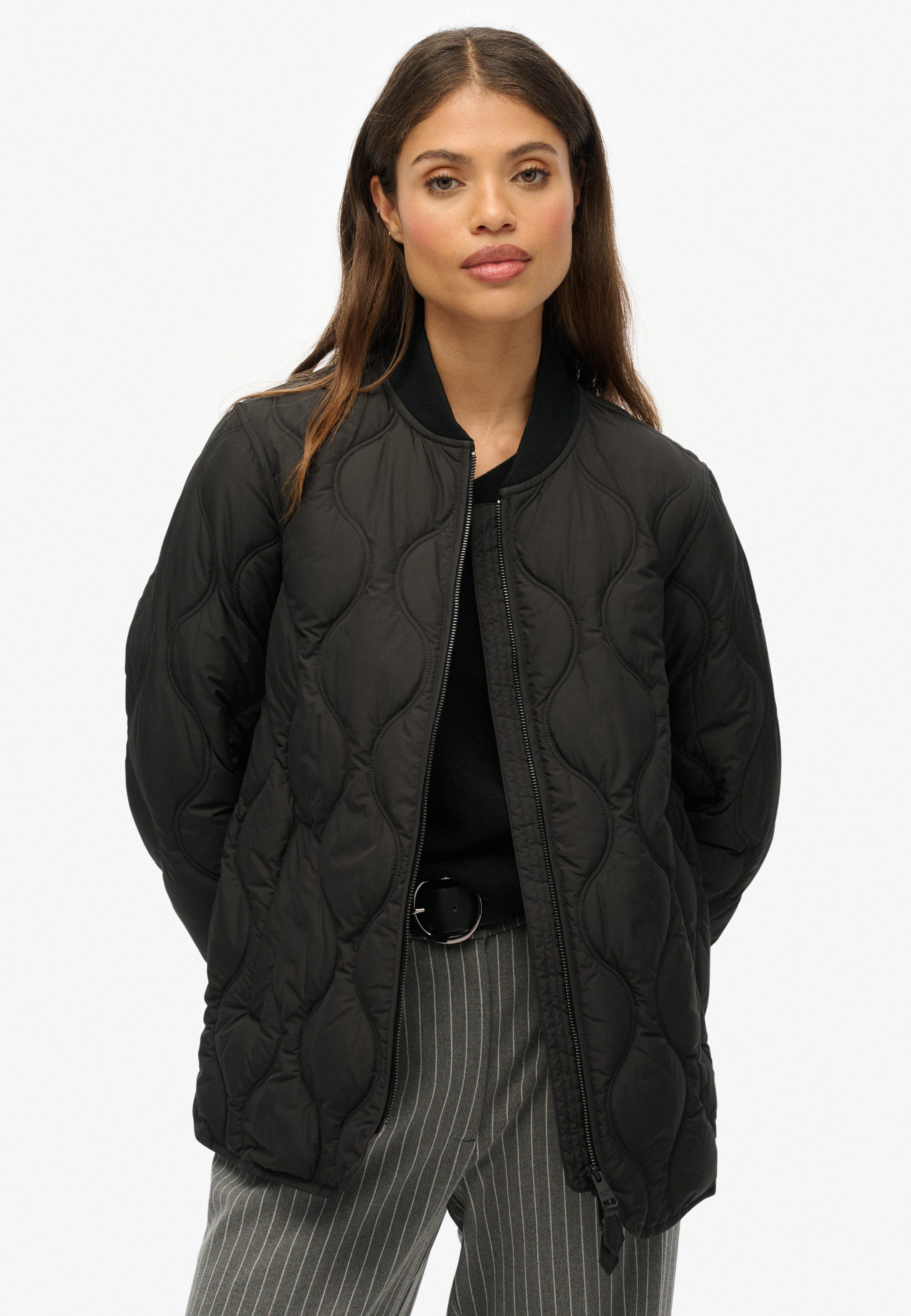 Superdry Gewatteerde jas SHORT QUILTED LINER JACKET