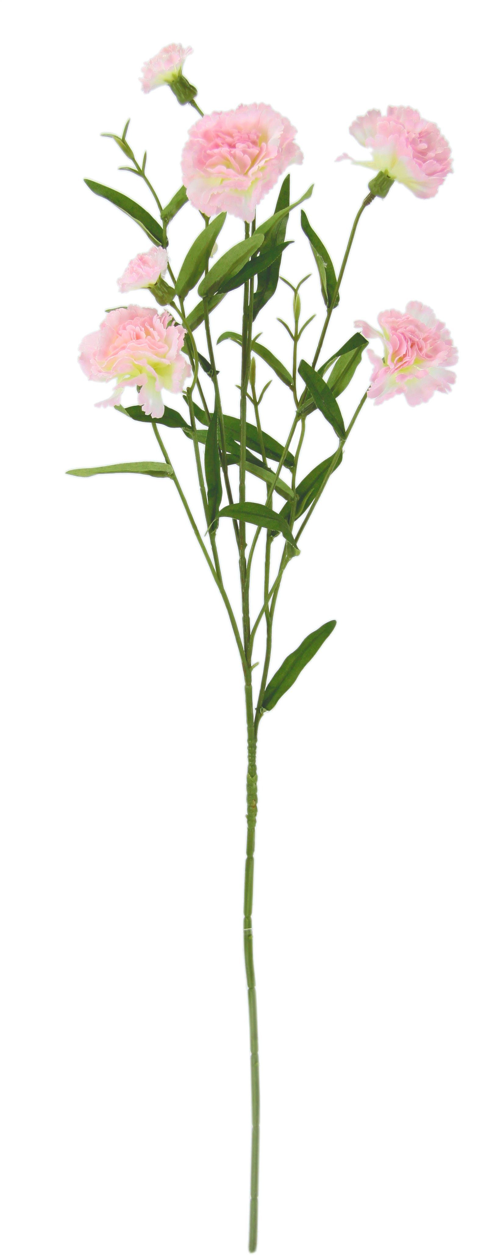 I.GE.A. Kunstbloem Anjer set van 4 kunstbloemen, snijbloemen (4 stuks)