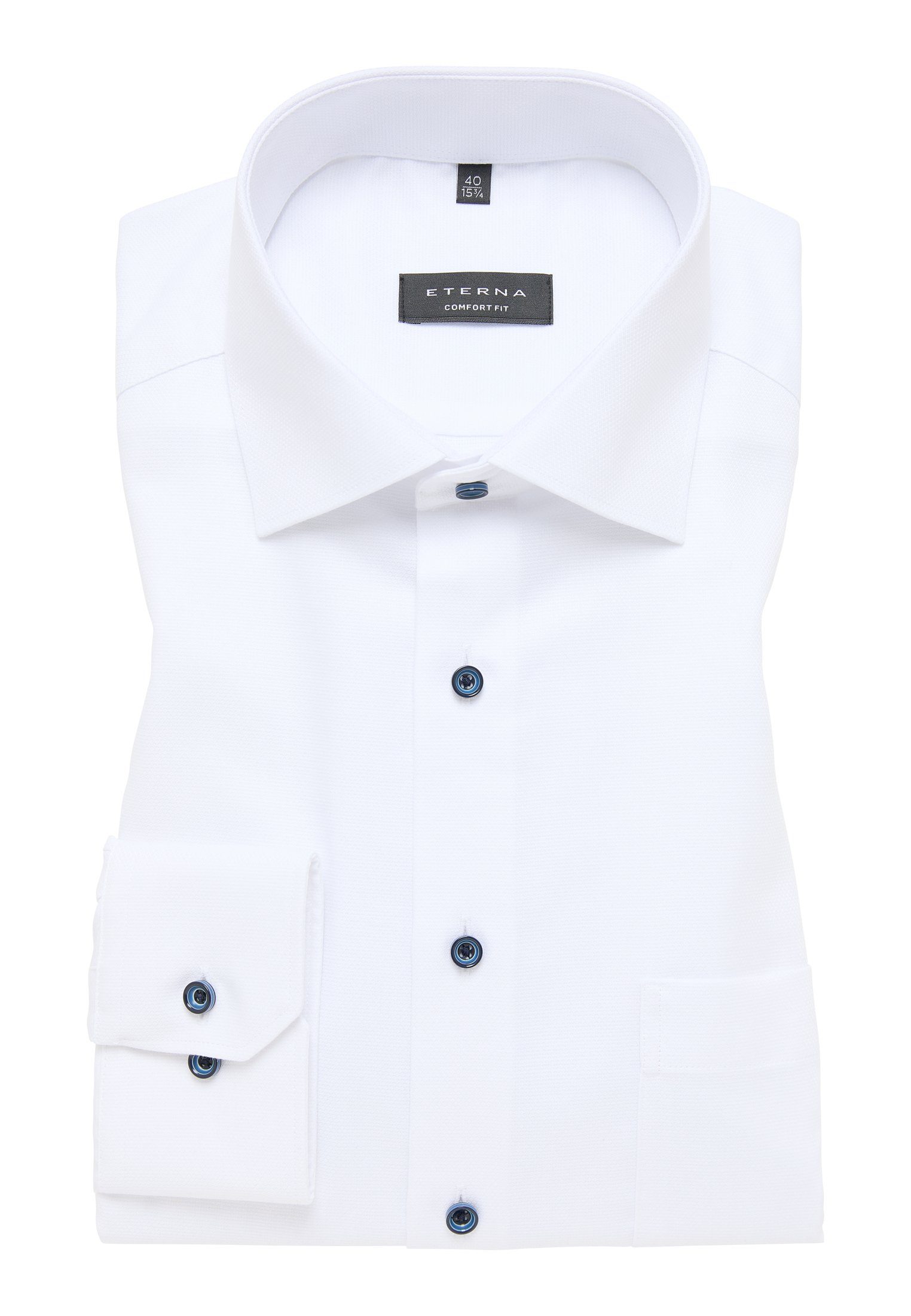 Eterna Overhemd met lange mouwen Comfort fit