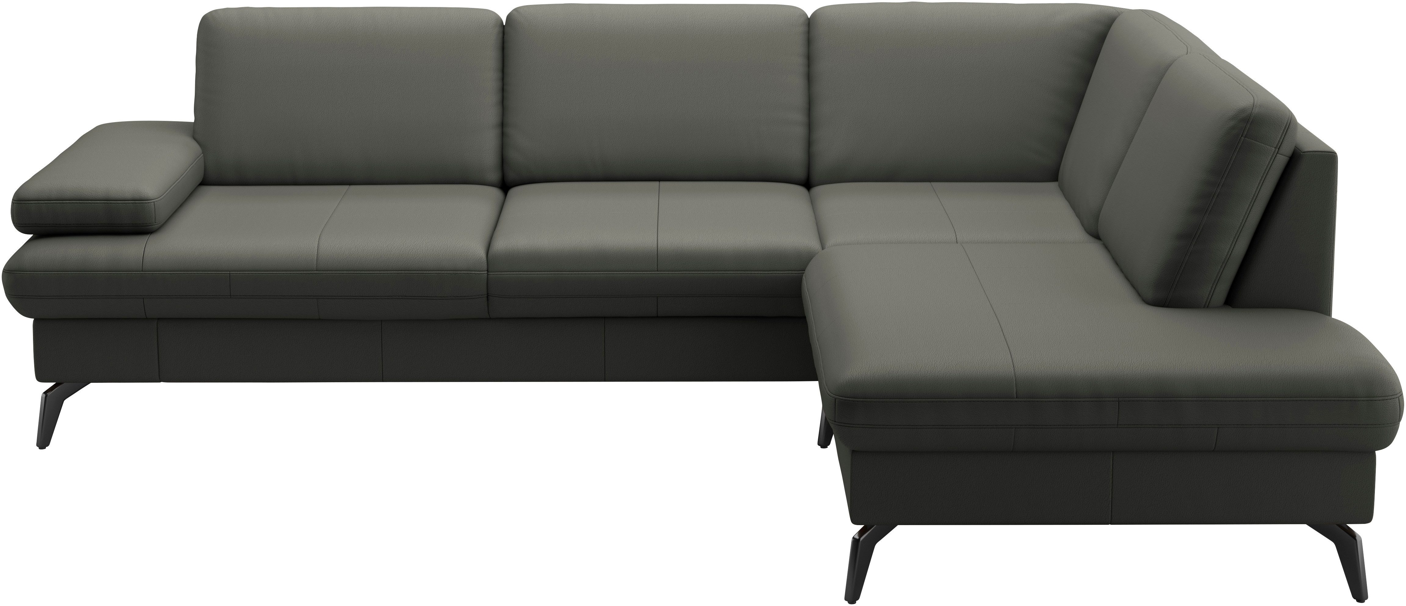 sit&more Hoekbank Morris L-vorm, incl. zitdiepteverstelling keuze uit armleuningverstelling, bedfunctie & bedlade