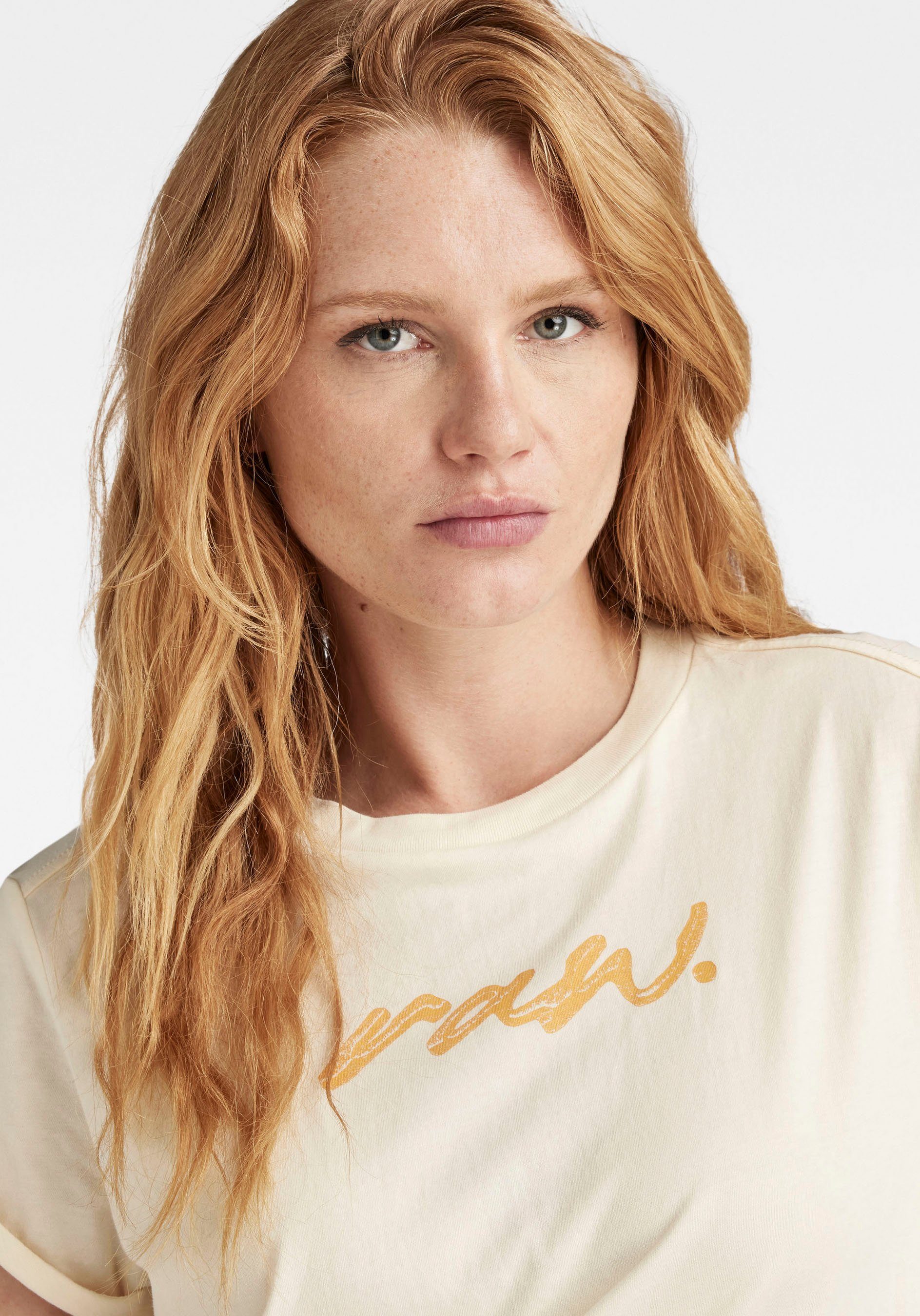 G-Star RAW Shirt met ronde hals Raw Dot