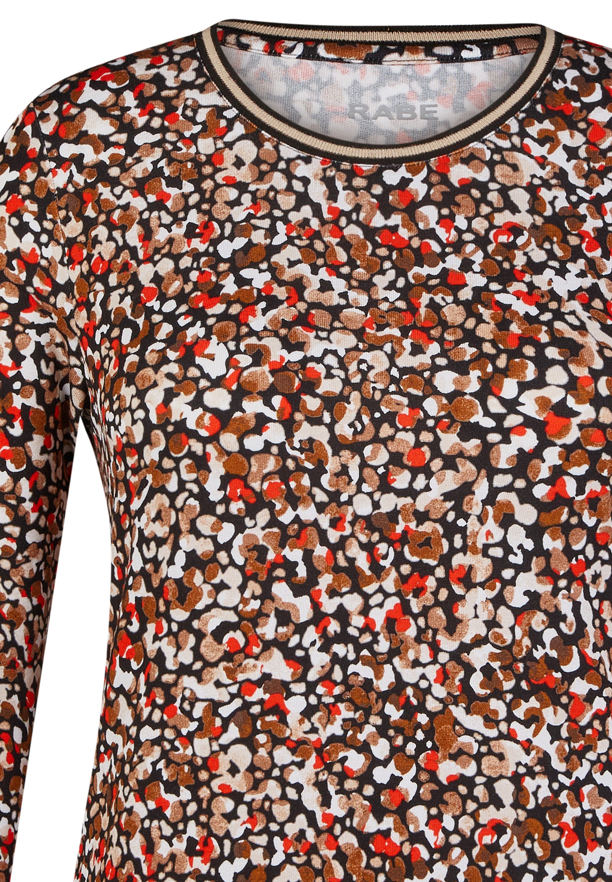 Rabe Shirt met 3/4 mouwen met grafisch patroon
