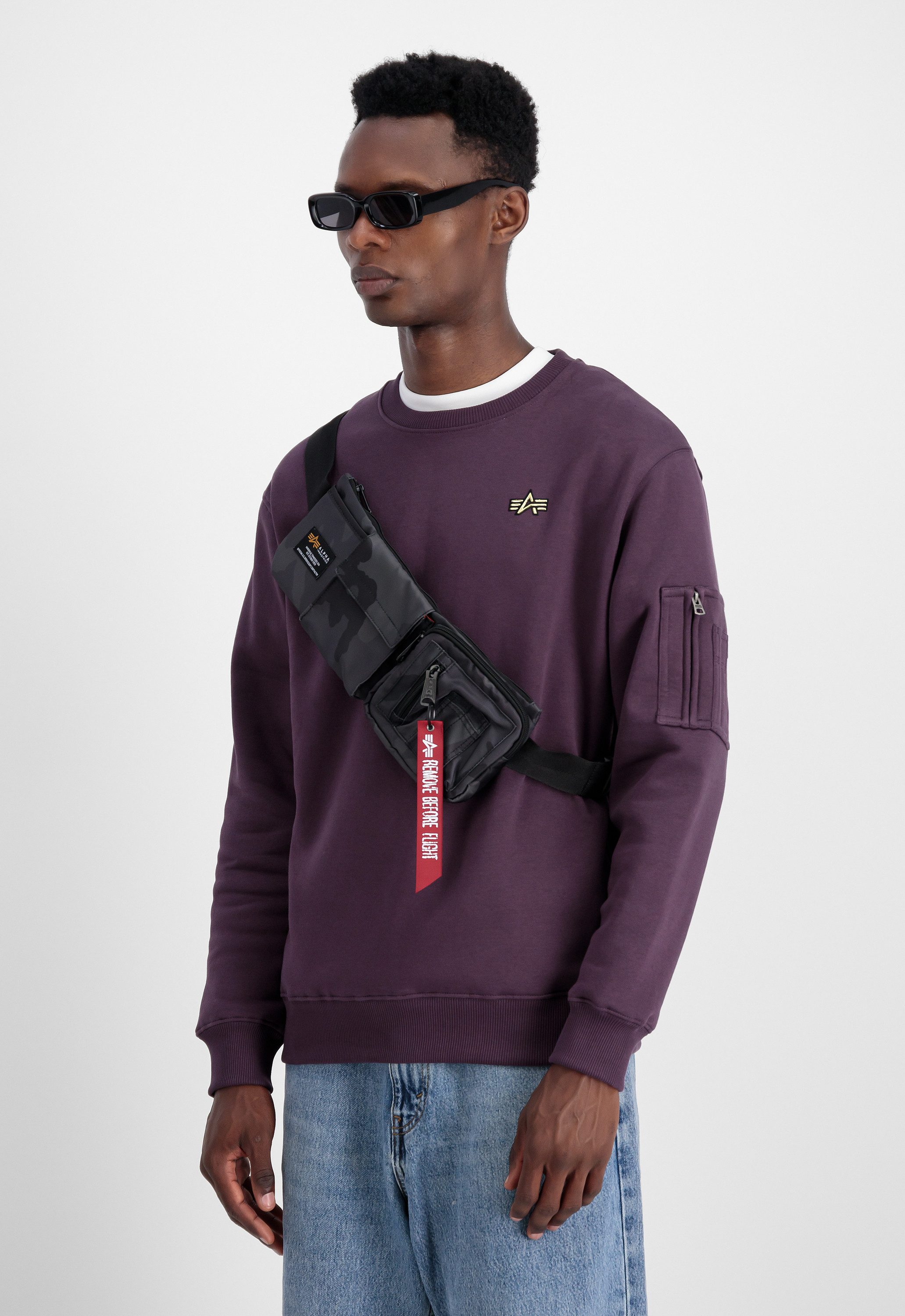 Alpha Industries Rugzak Alpha Industries Accessoires - Bags Crew Utility Bag Camo