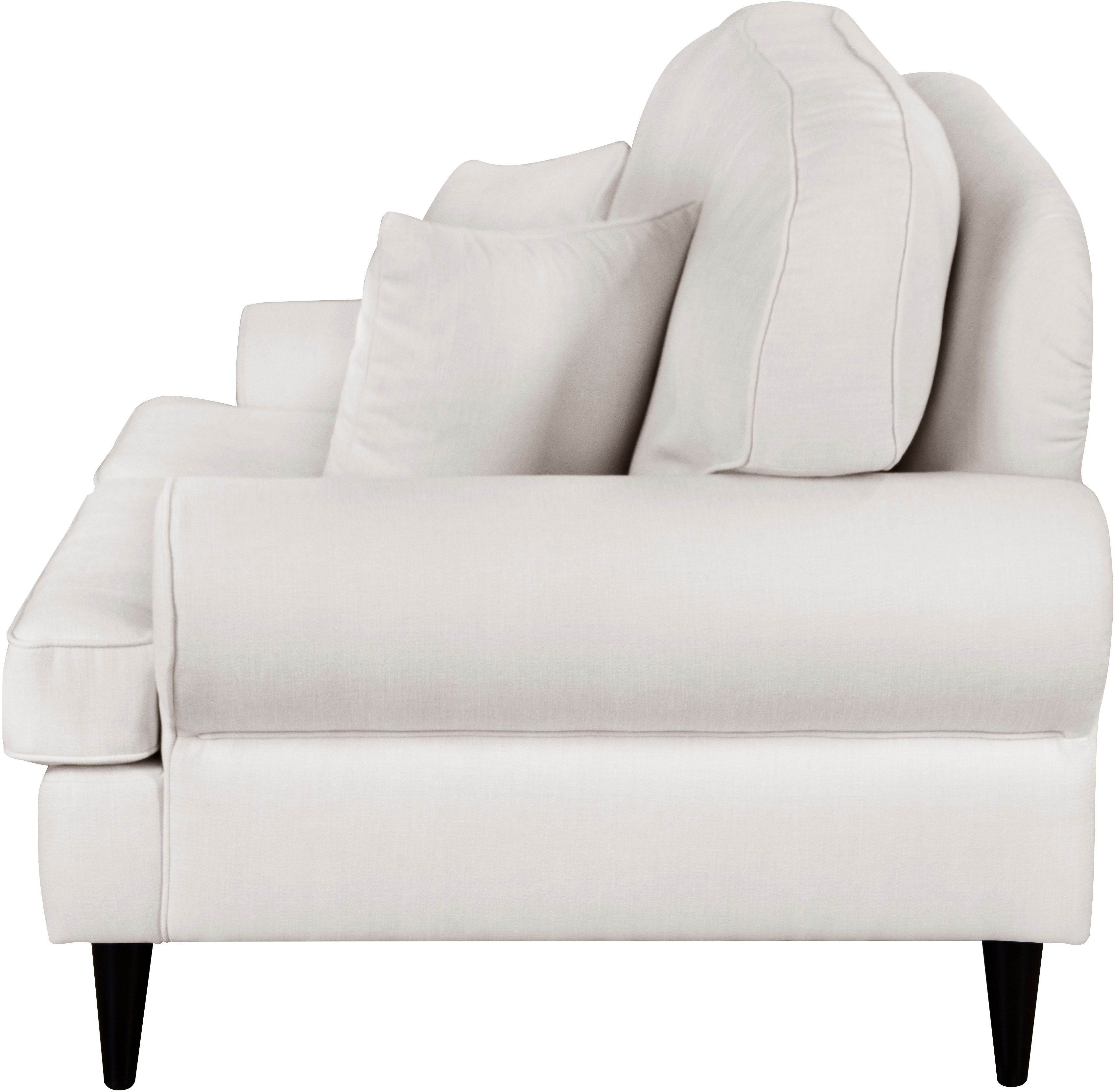 Home affaire 2-zitsbank Vitreux ook in bouclé-bekleding, incl. sierkussen