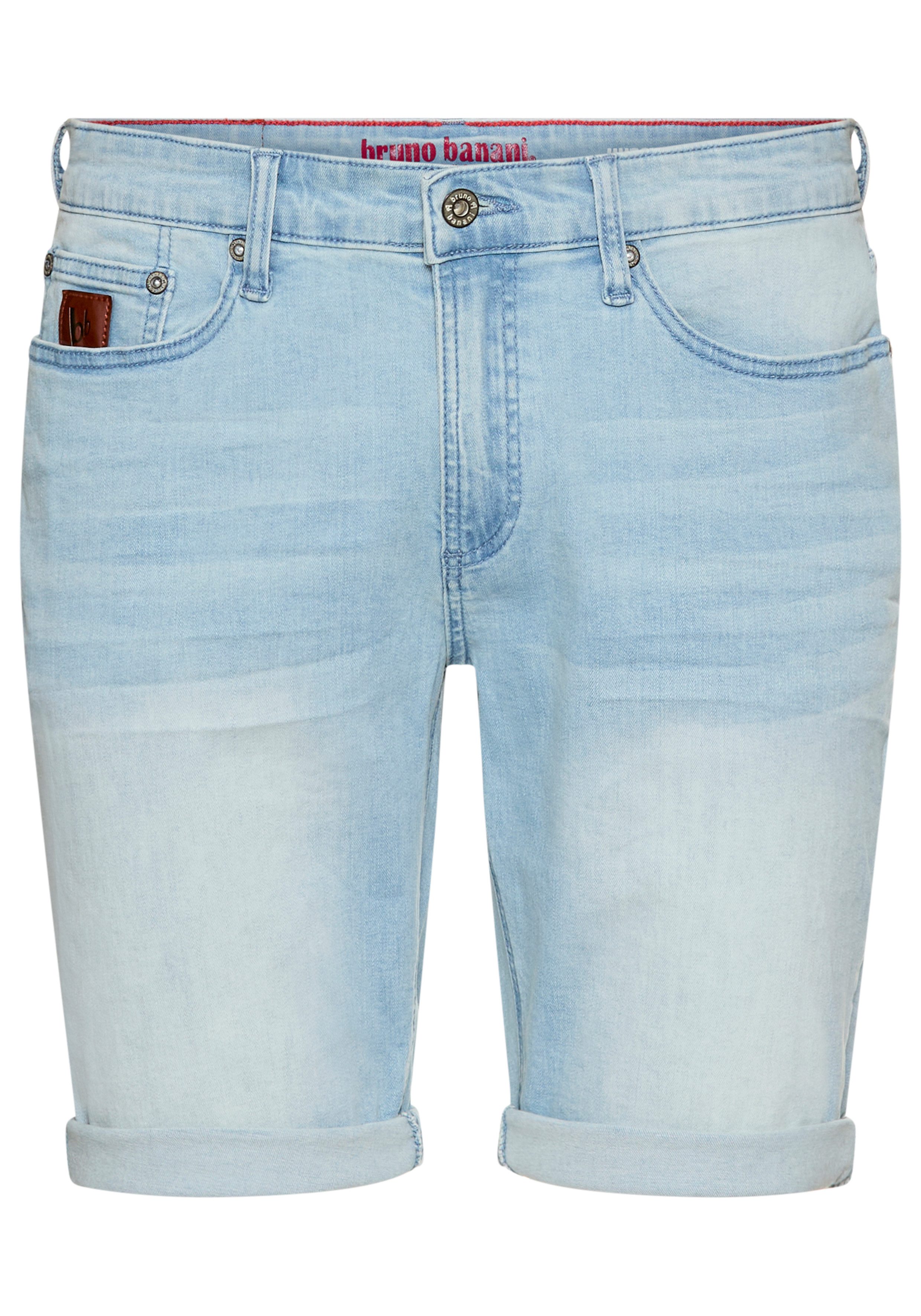 Bruno Banani Jeansshort Hutch-Shorts lage taillehoogte