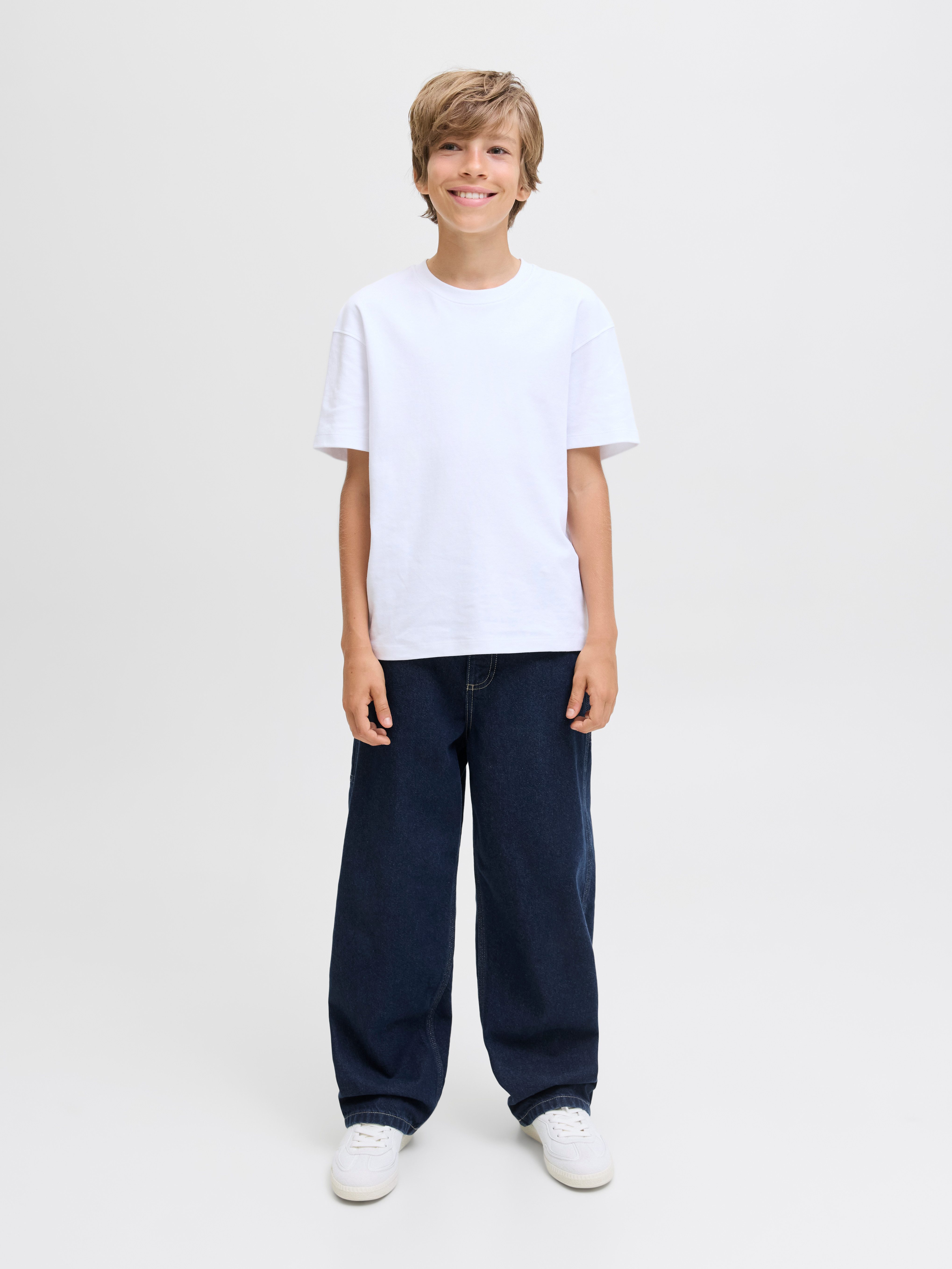 Jack & Jones Junior Relax fit jeans JJIALEX JJCARPENTER SQ 202 SN JNR