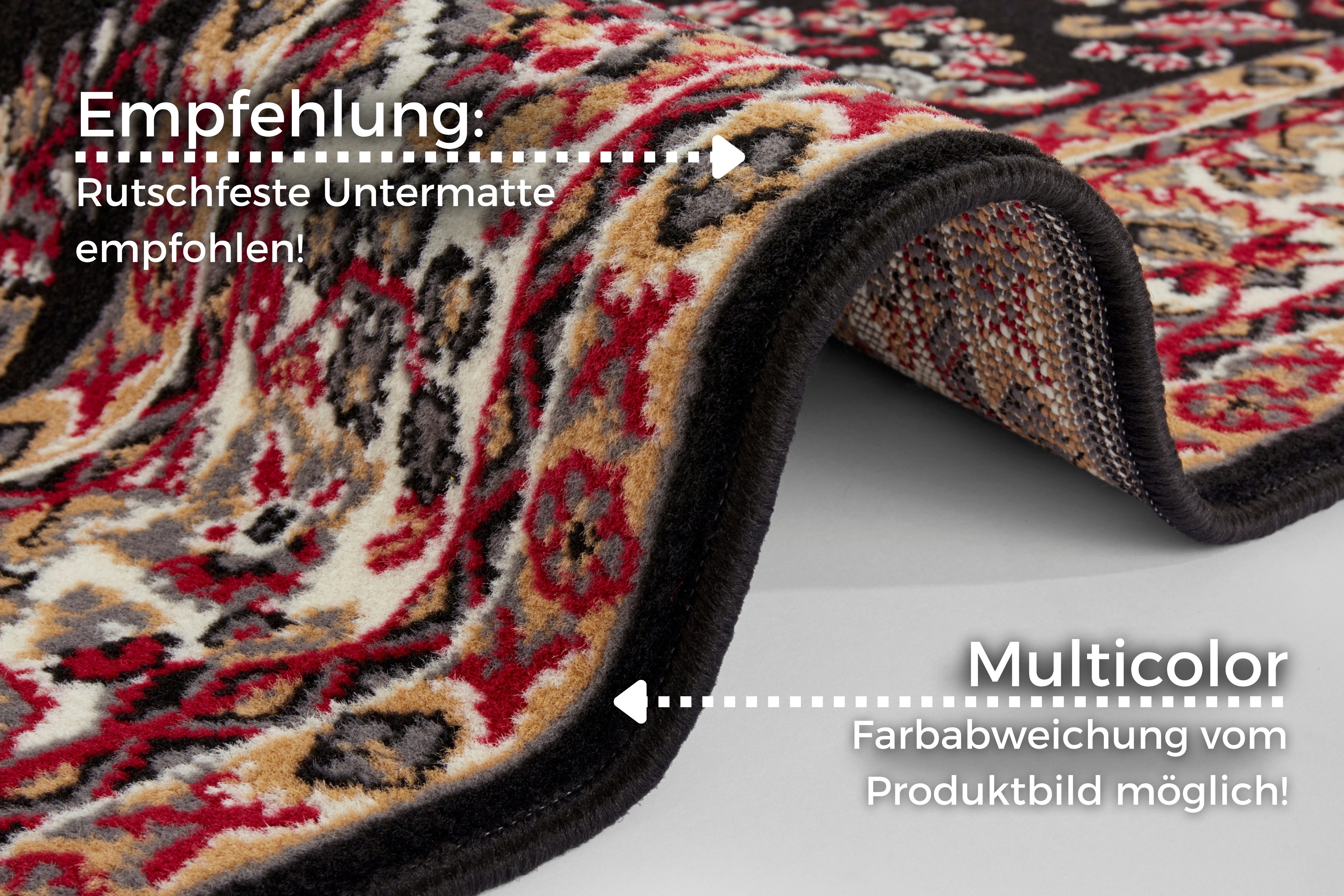 HANSE Home Vloerkleed Halton Kortpolig, orient-look, met bies, loper, onderhoudsvriendelijk, geketteld