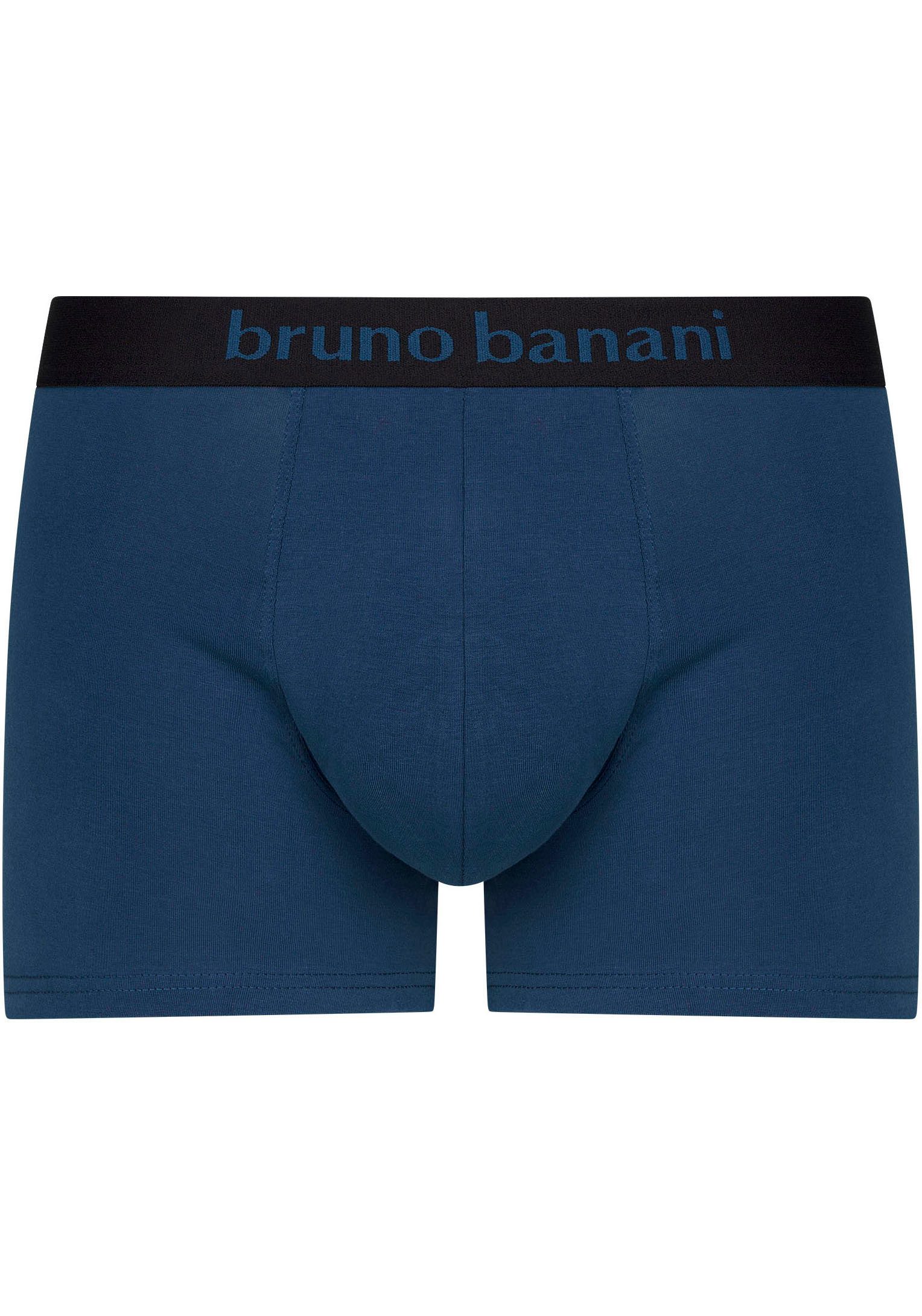 Bruno Banani Boxershort met contrasterend logo-tailleband (2 stuks, Set van 2)