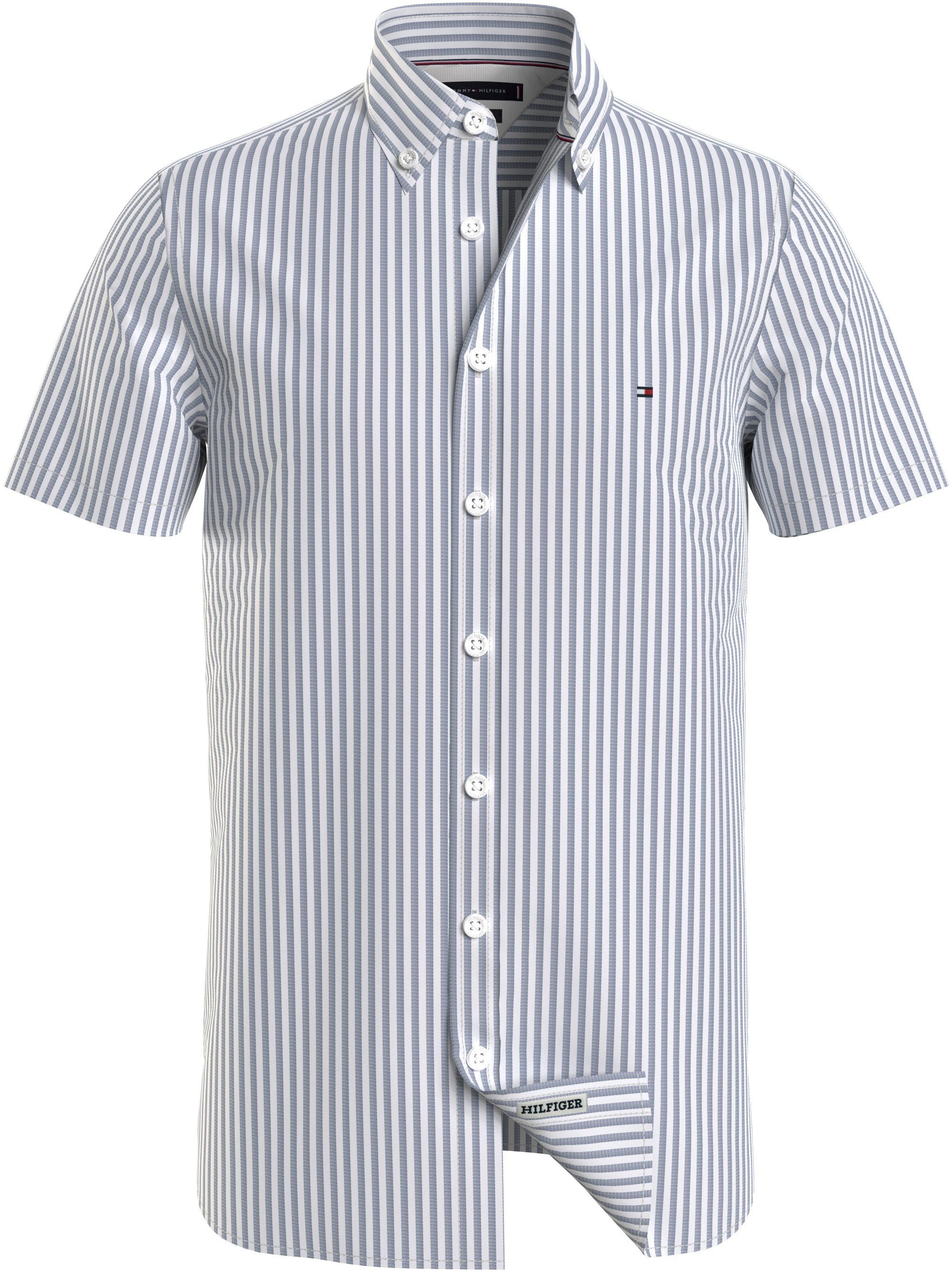 Tommy Hilfiger Overhemd met korte mouwen W-CO/LI CLASSIC STP RF SHIRT