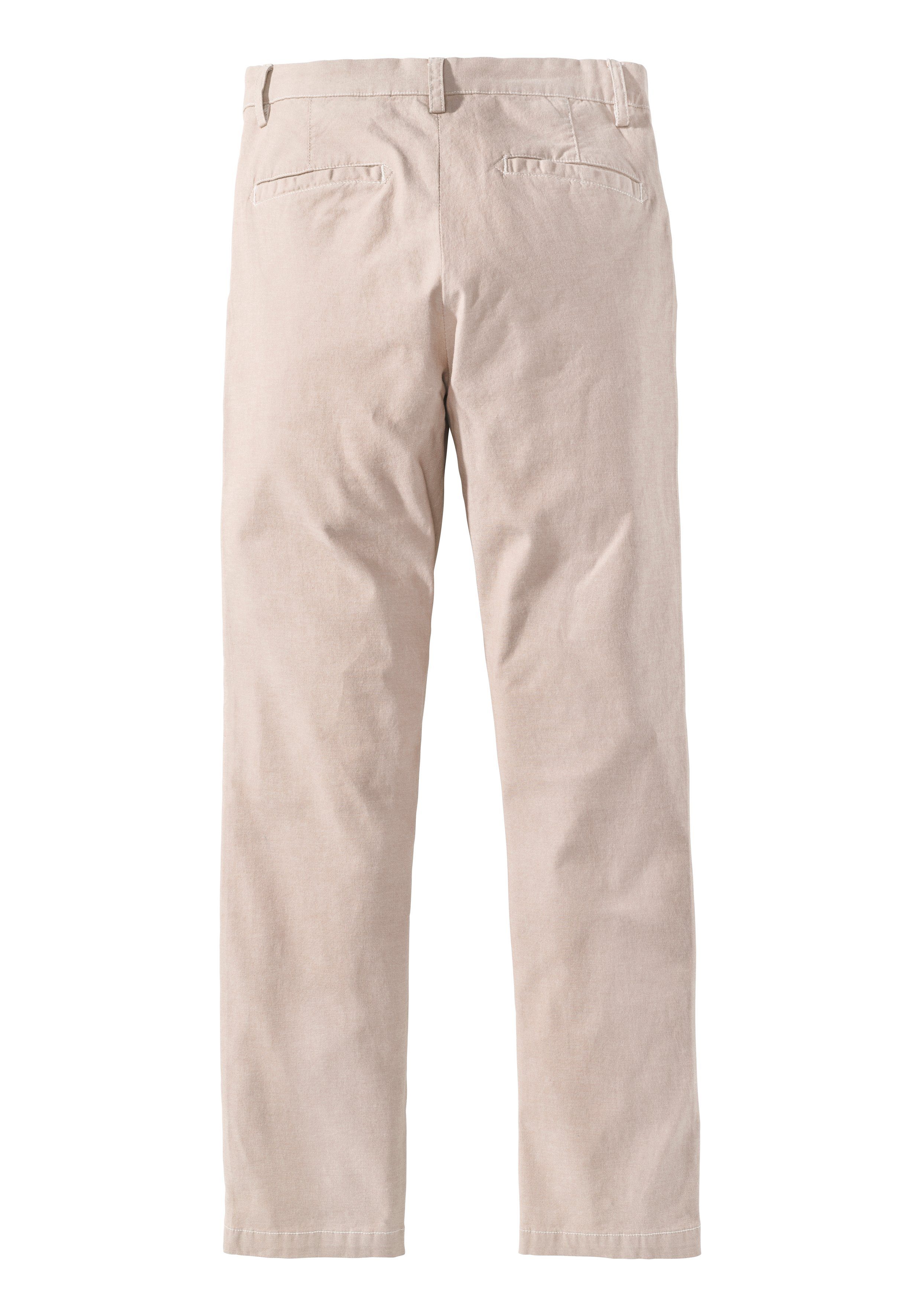 John Devin Chino Regular-fit lange Oxford broek