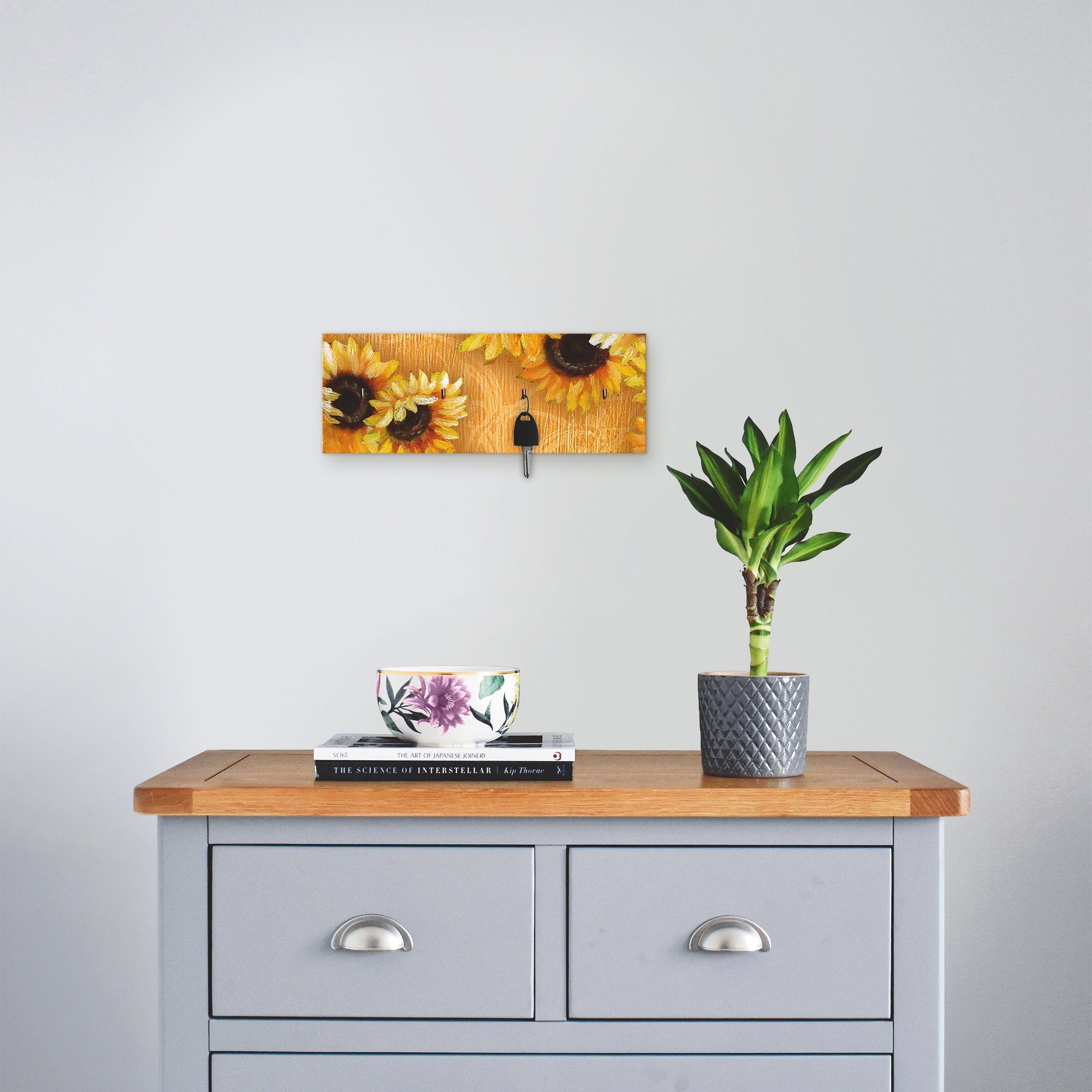 Artland Sleutelbord Sonnenblumen