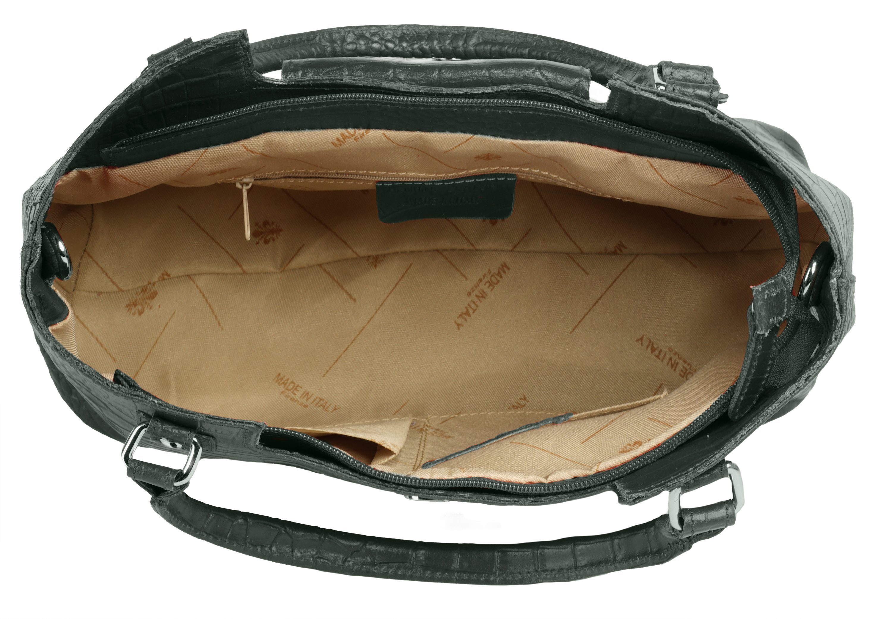Cluty Tas echt leer, made in italy