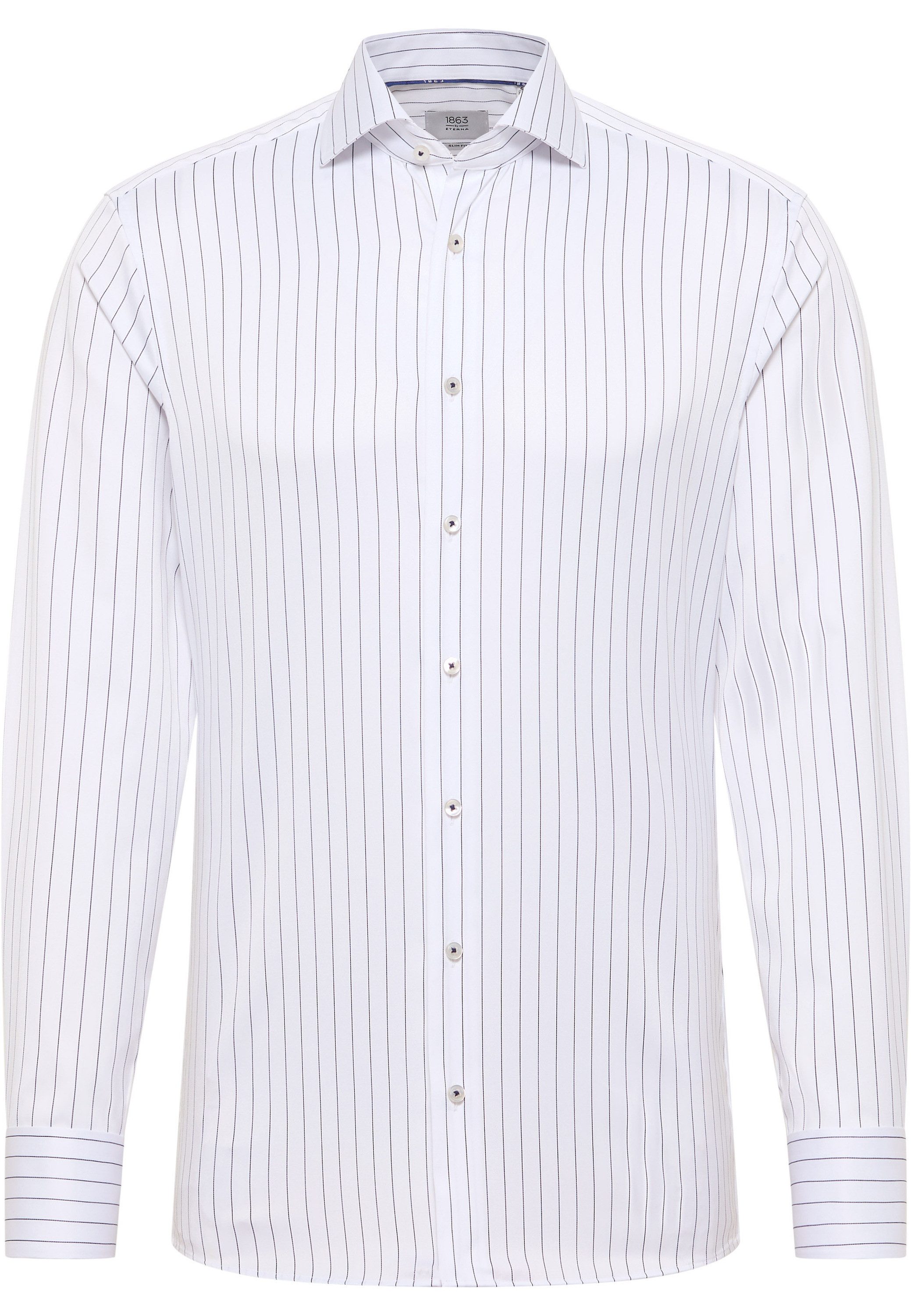 Eterna Overhemd met lange mouwen Slim fit NON IRON (strijkvrij)