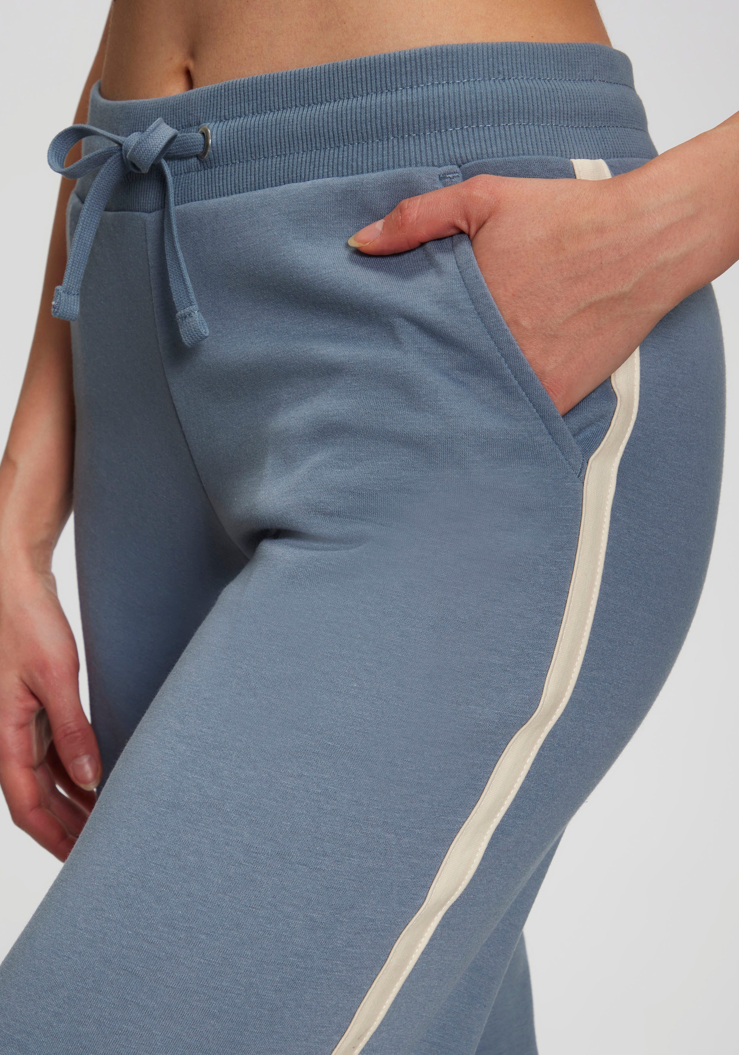 H.I.S Joggingbroek met sportieve zijstreep