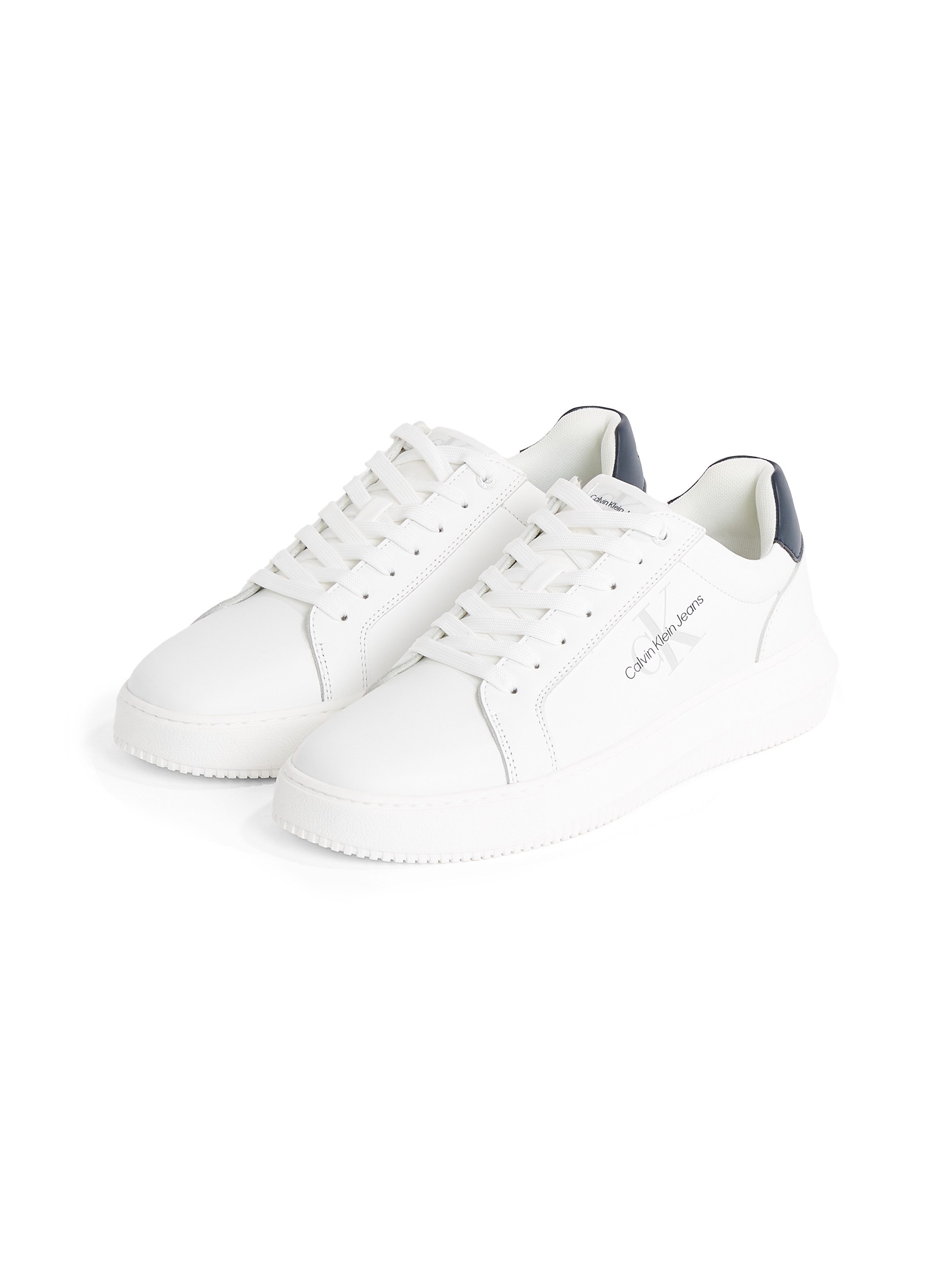 Calvin Klein Plateausneakers SEAMUS 20L vrijetijdsschoen, lage schoen, veterschoen met contrast bies