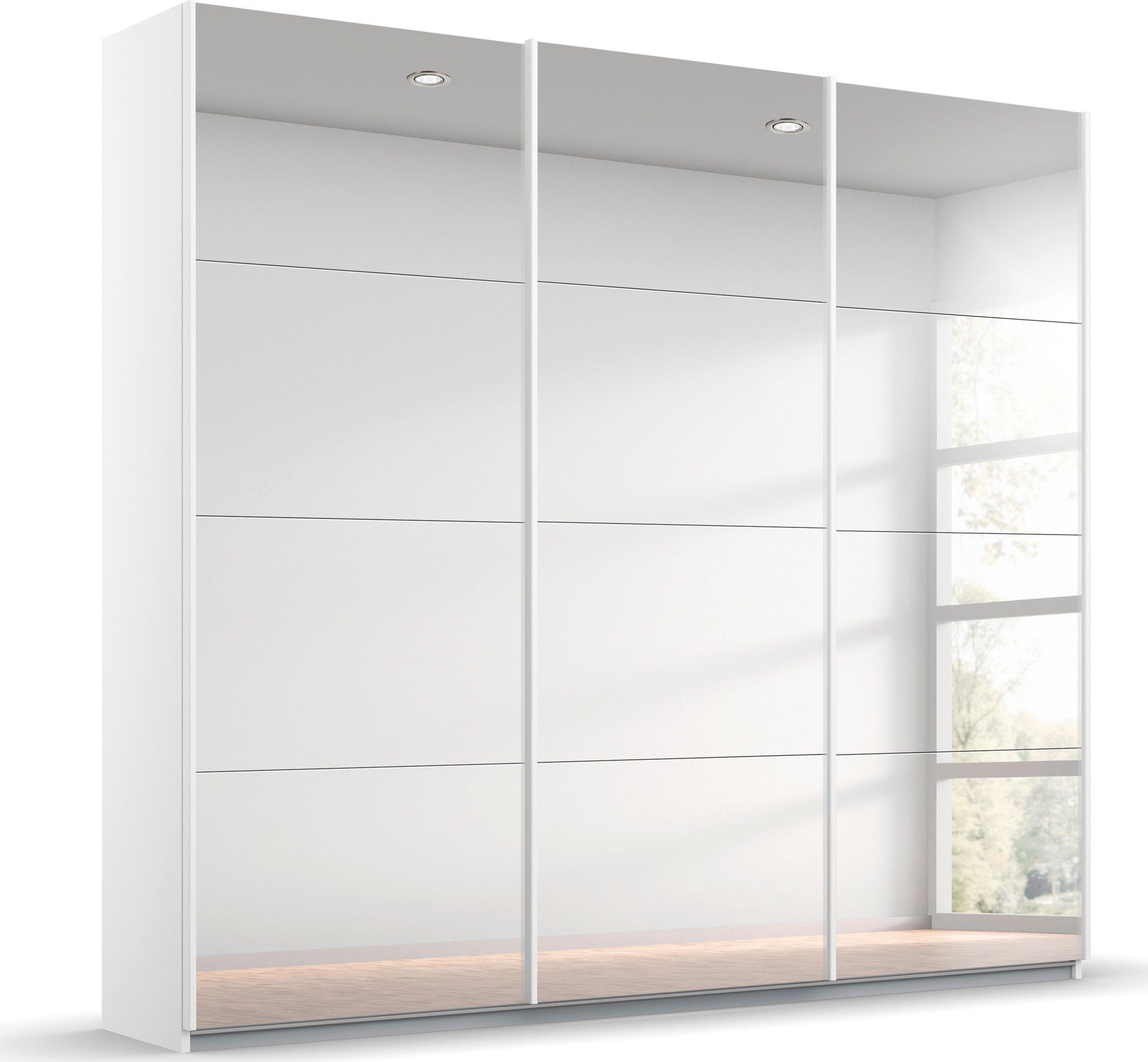 rauch Zweefdeurkast Oracle met spiegelfront