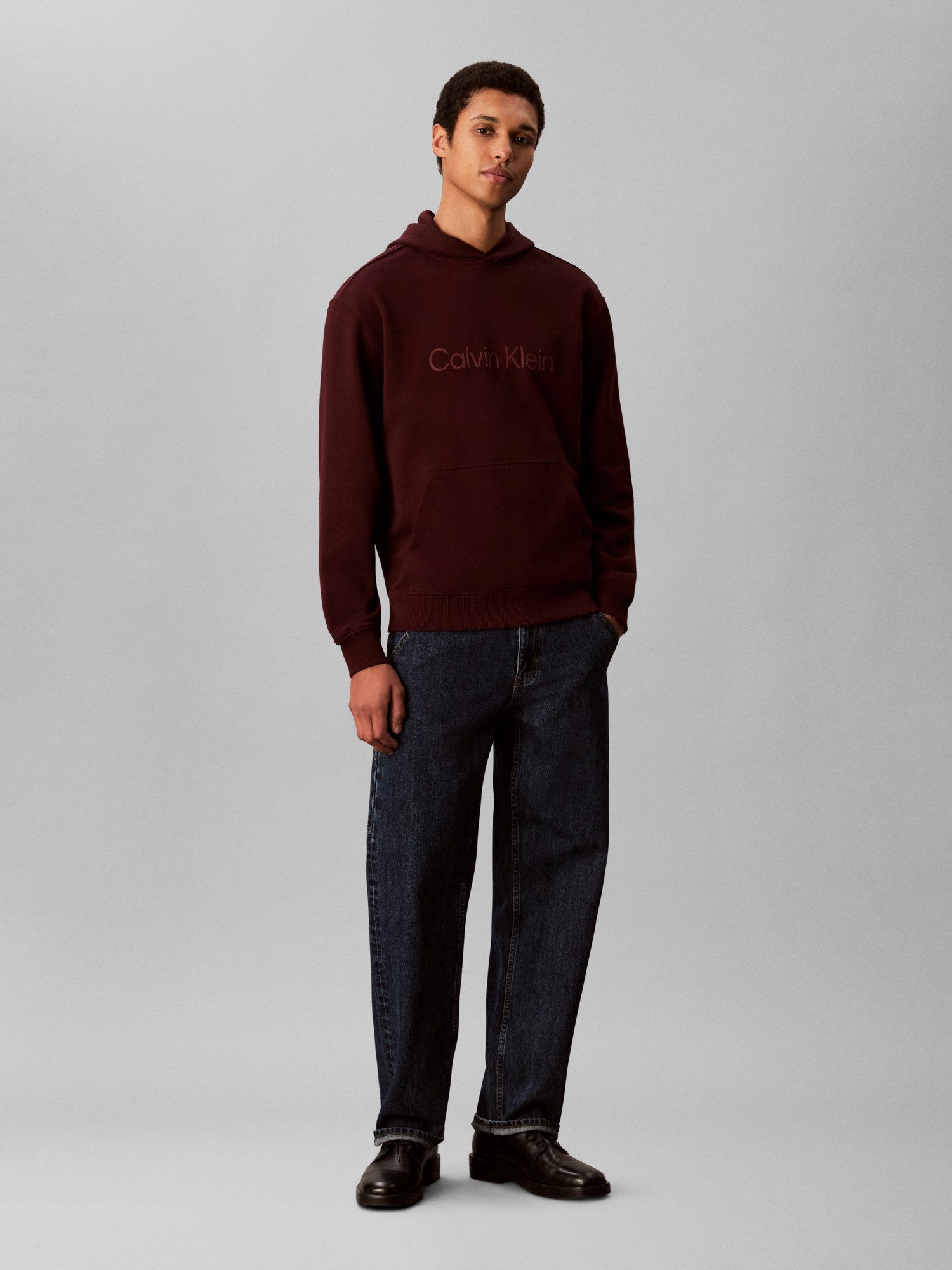 Calvin Klein Hoodie LS EU STANDARD LOGO 350TERRY PO