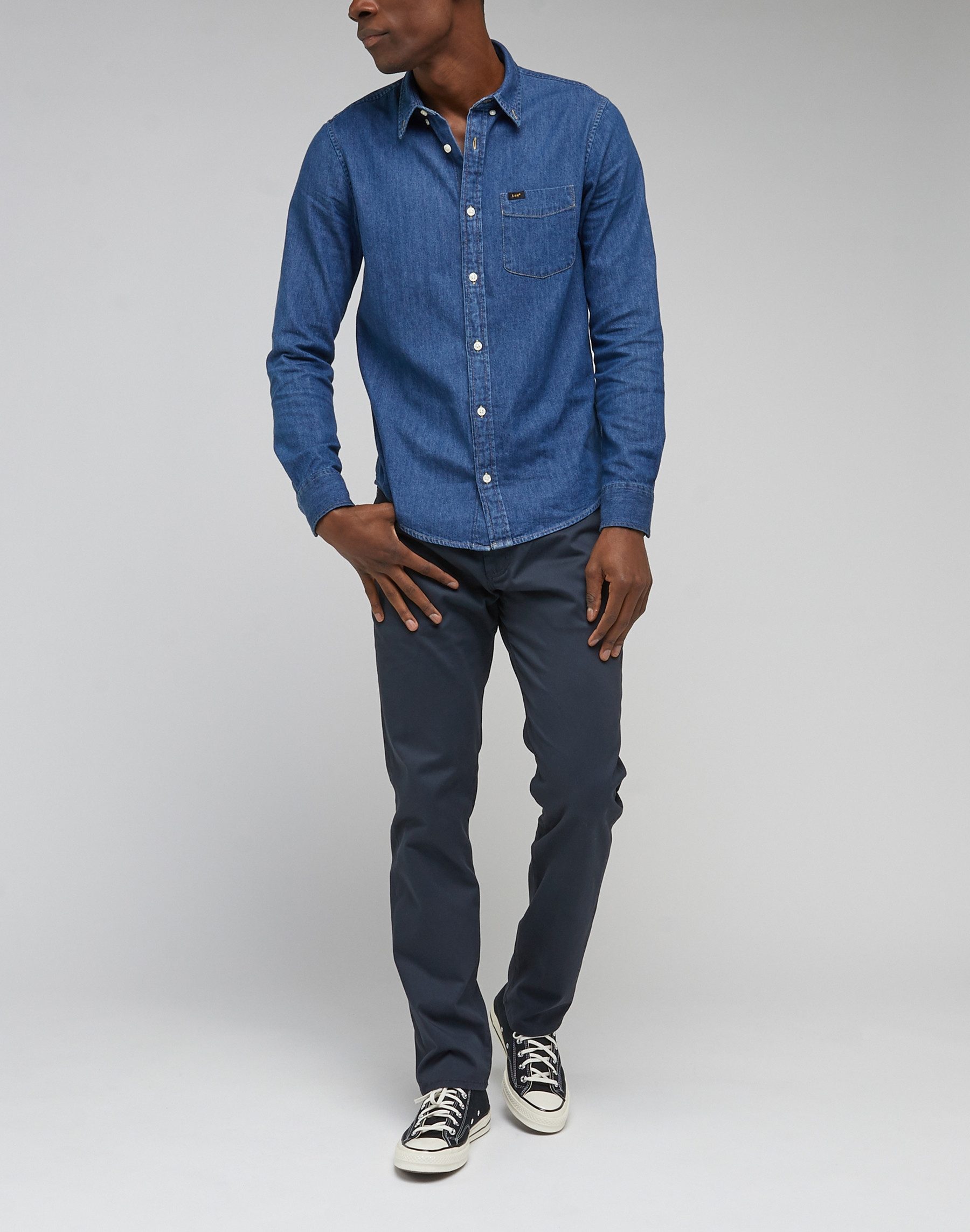 Lee® Jeans overhemd LEE BUTTON DOWN