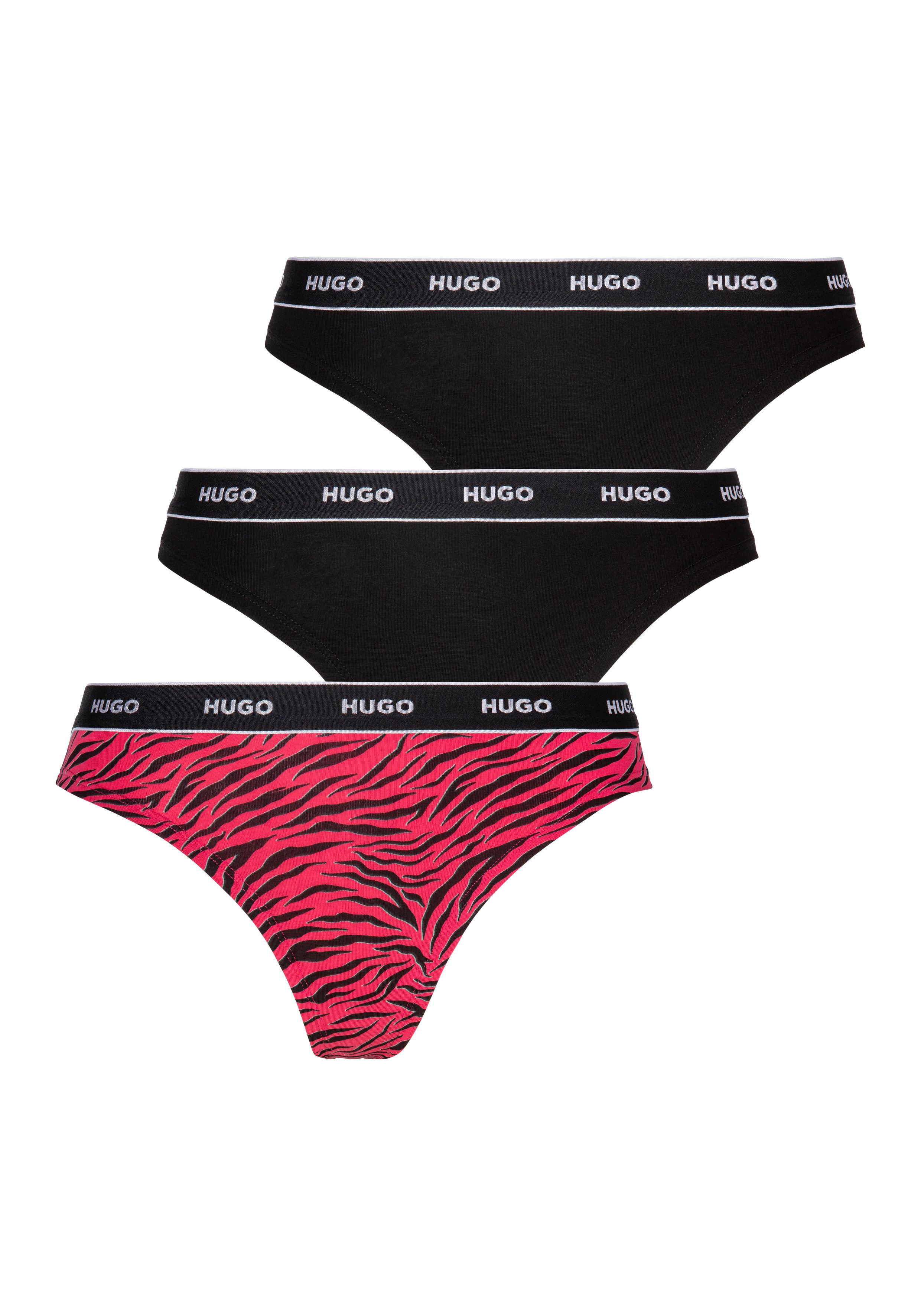 HUGO underwear String TRIPLET THONG DESIGN (set, 3 stuks, 3)