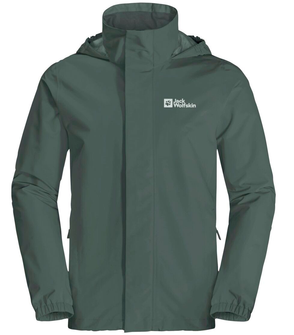 Jack Wolfskin Functioneel jack STORMY POINT 2L JKT M Waterafstotend & winddicht & ademend