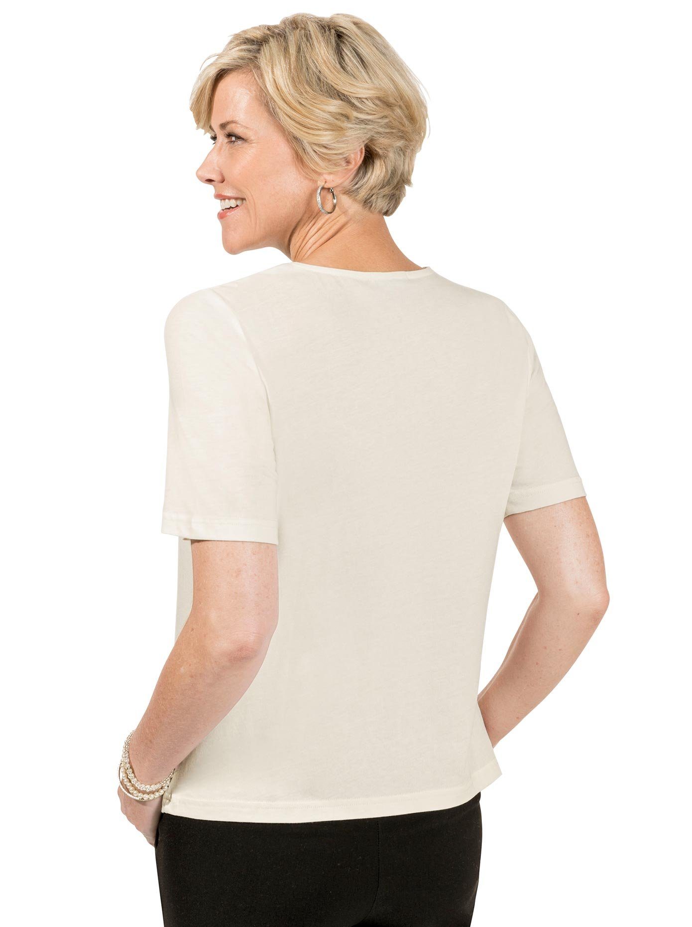 Lady Shirt met korte mouwen Shirt (1-delig)