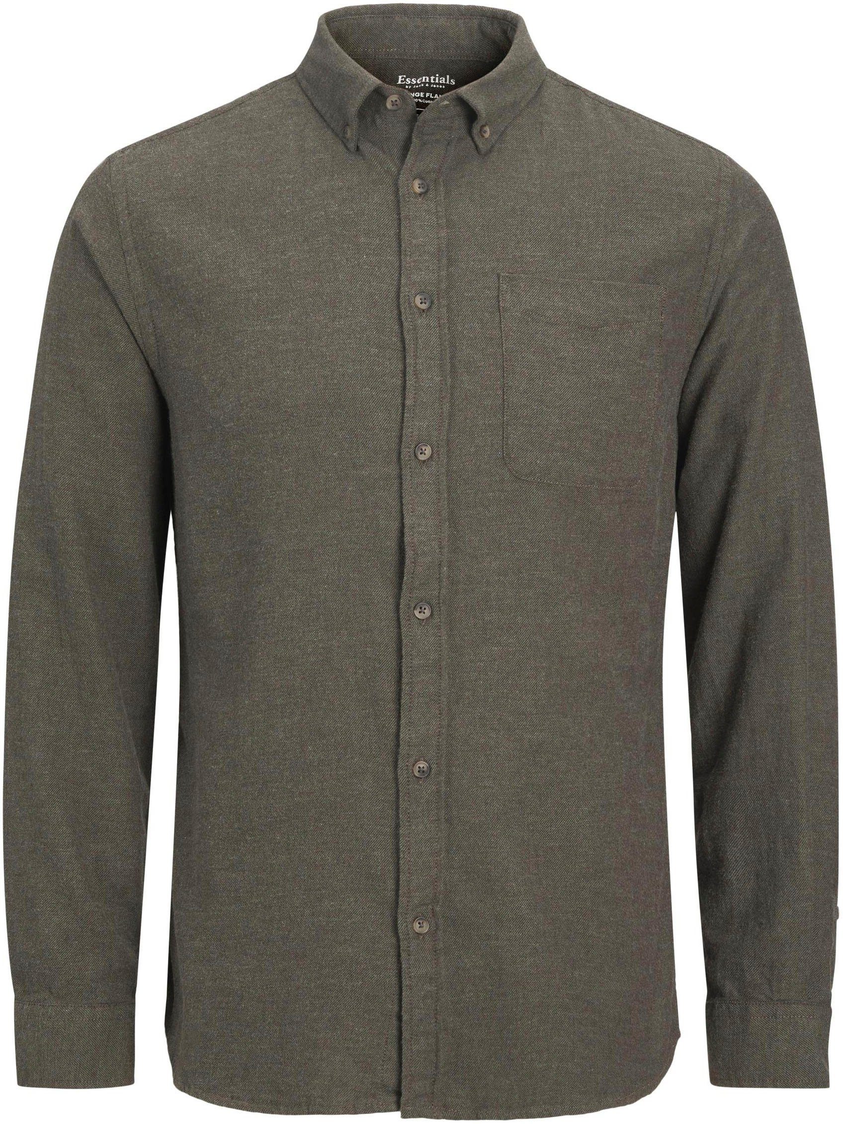 Jack & Jones Overhemd met lange mouwen JJECLASSIC MELANGE SHIRT LS SN