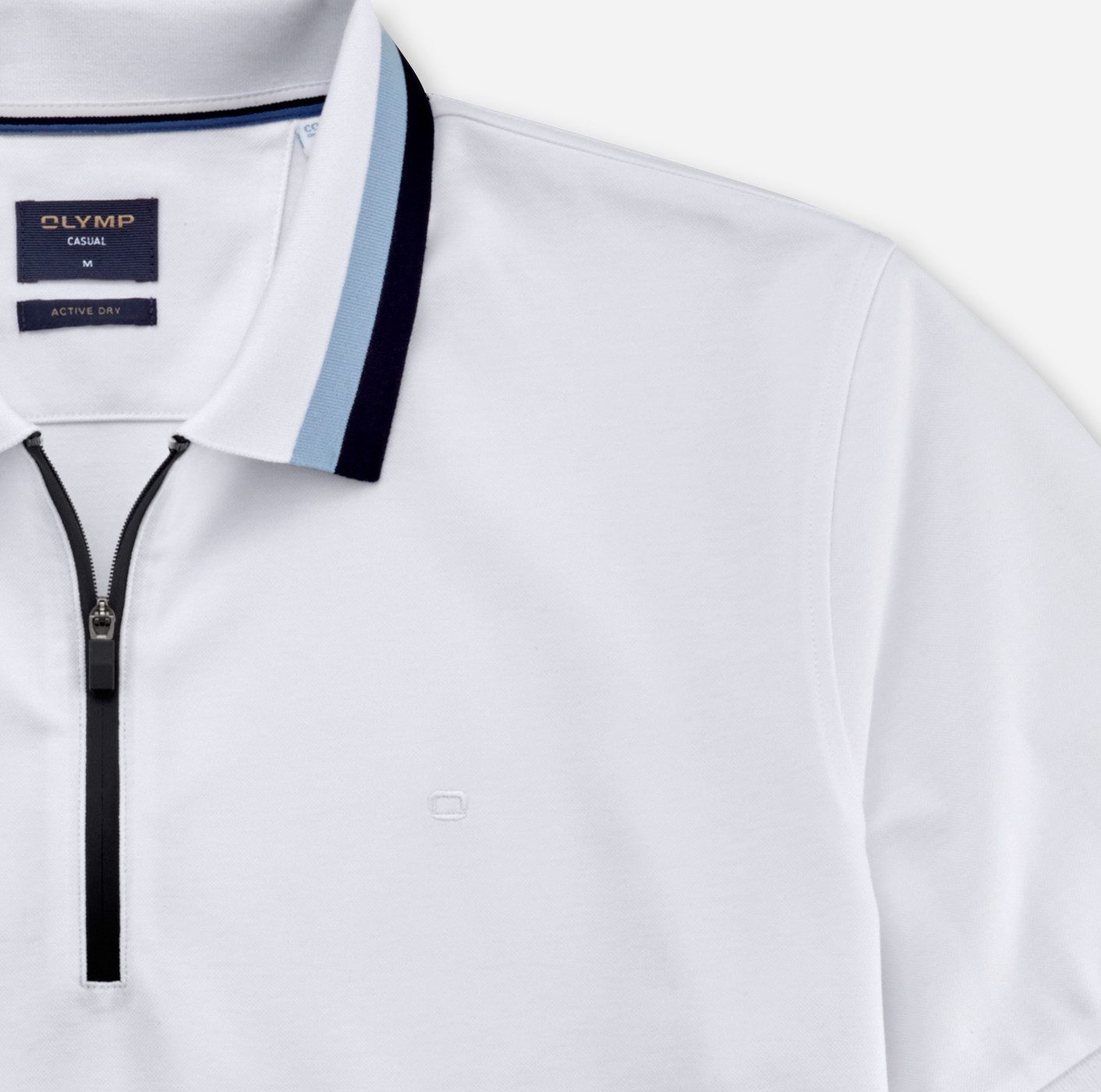OLYMP Poloshirt OLYMP geweven casual