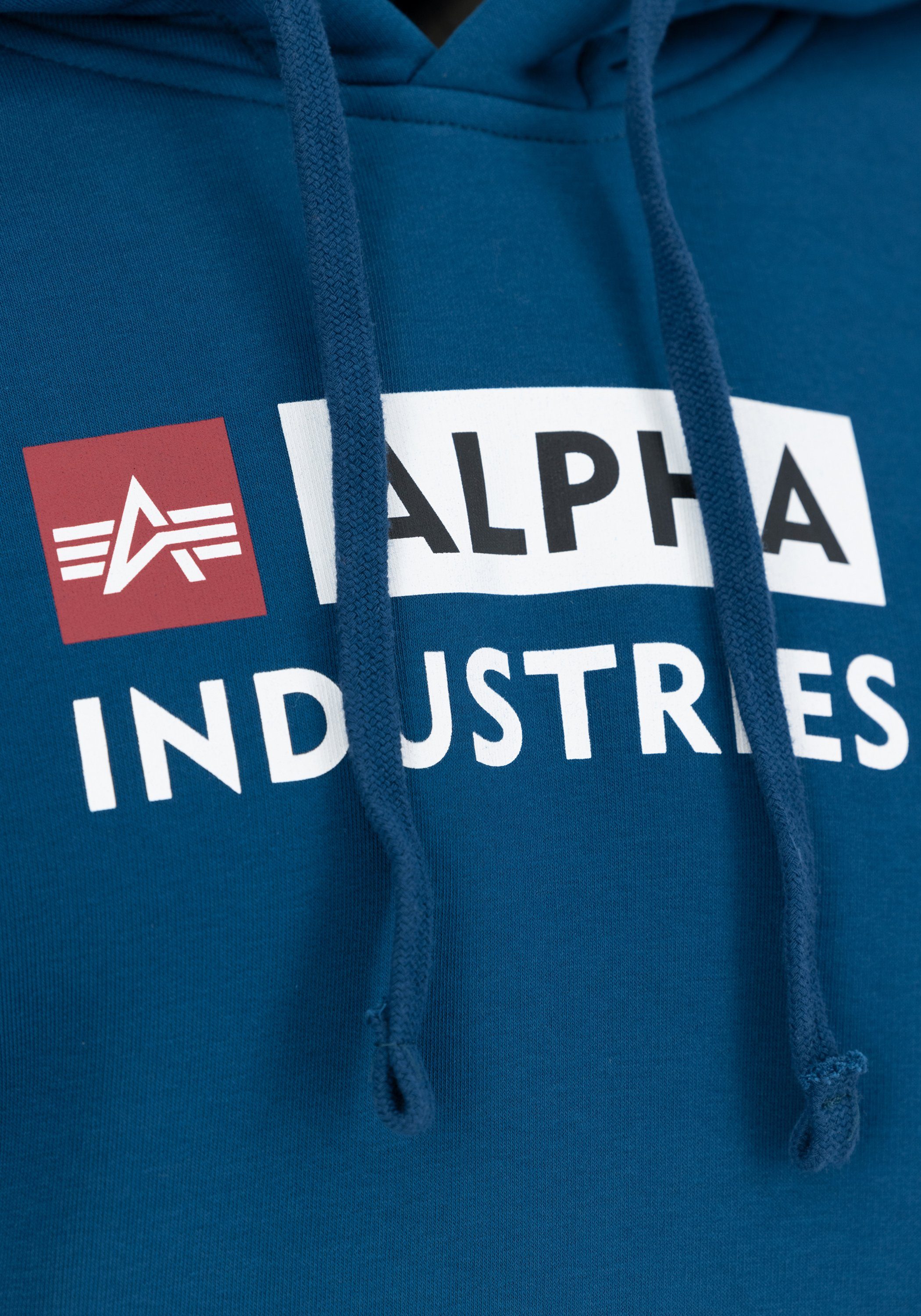 Alpha Industries Hoodie Alpha Industries Men - Hoodies Alpha blok-logo hoodie