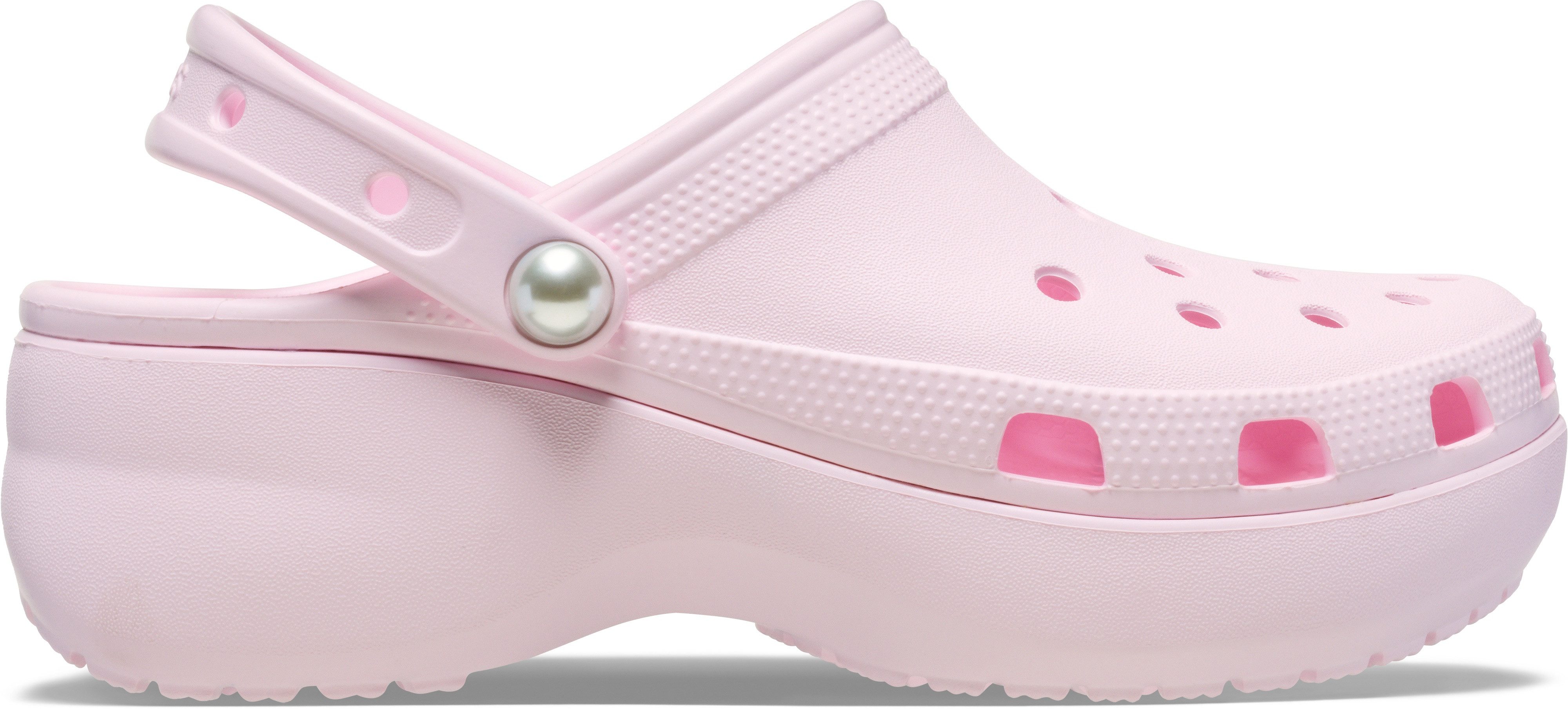 Crocs Clogs Classic Platform Pearl Clog