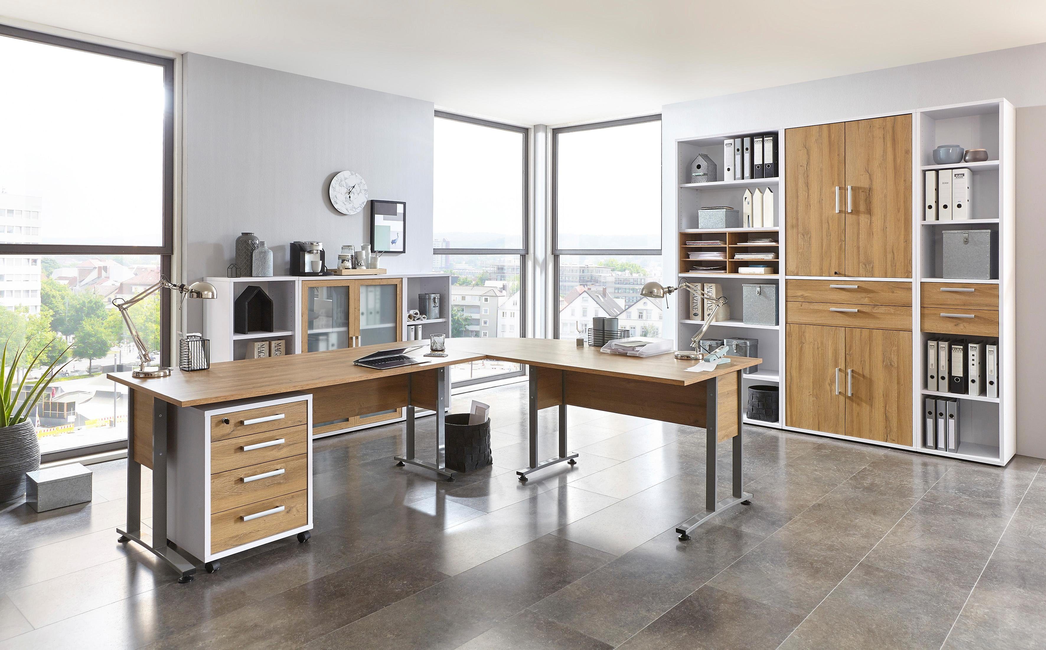 FMD Ordnerrek Calvi Modulaire kast open, deuren en laden apart bestelbaar