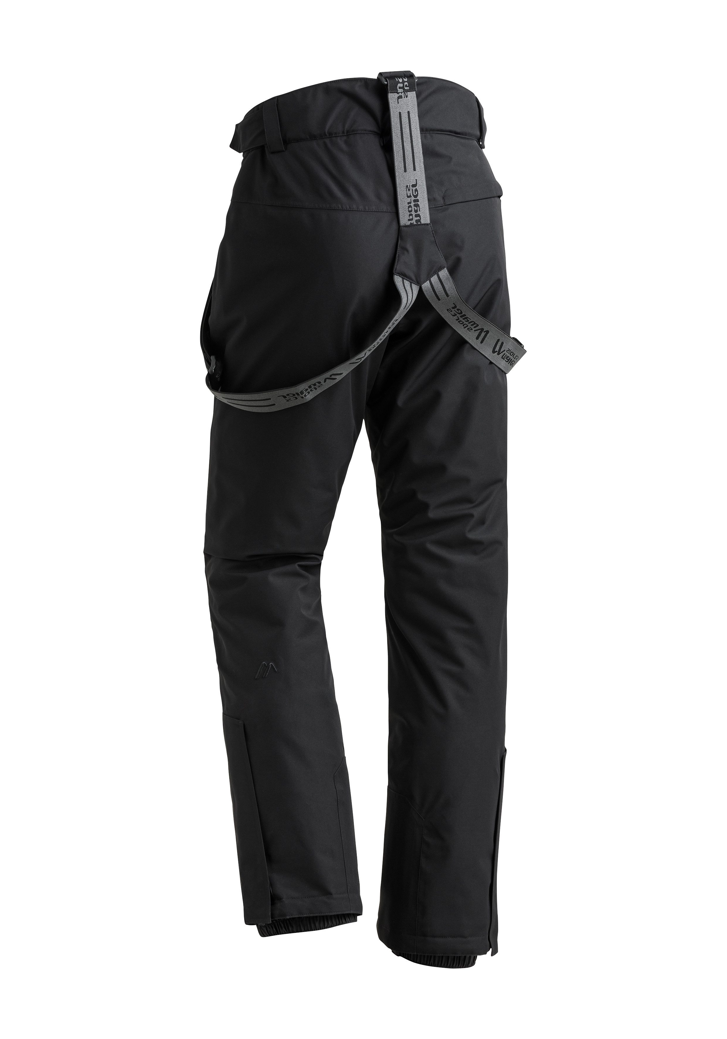 Maier Sports Skibroek Anton slim 2.0 Heren sneeuwbroek met bretels, wind/waterdicht, slim fit