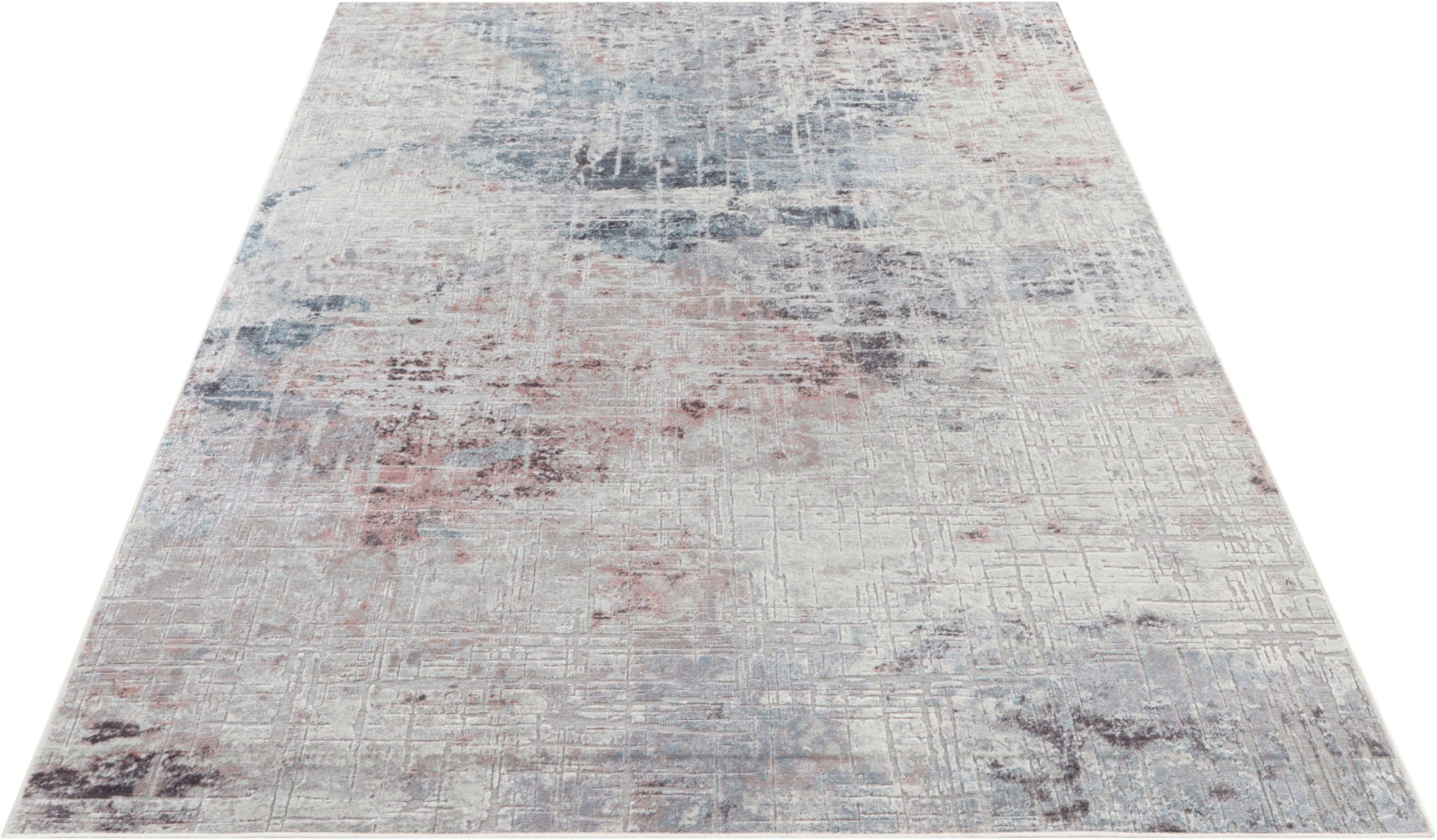ELLE DECORATION Design-vloerkleed Chameis Viscose, vintage-look, zijde look, woonkamer, slaapkamer, vloerkleed