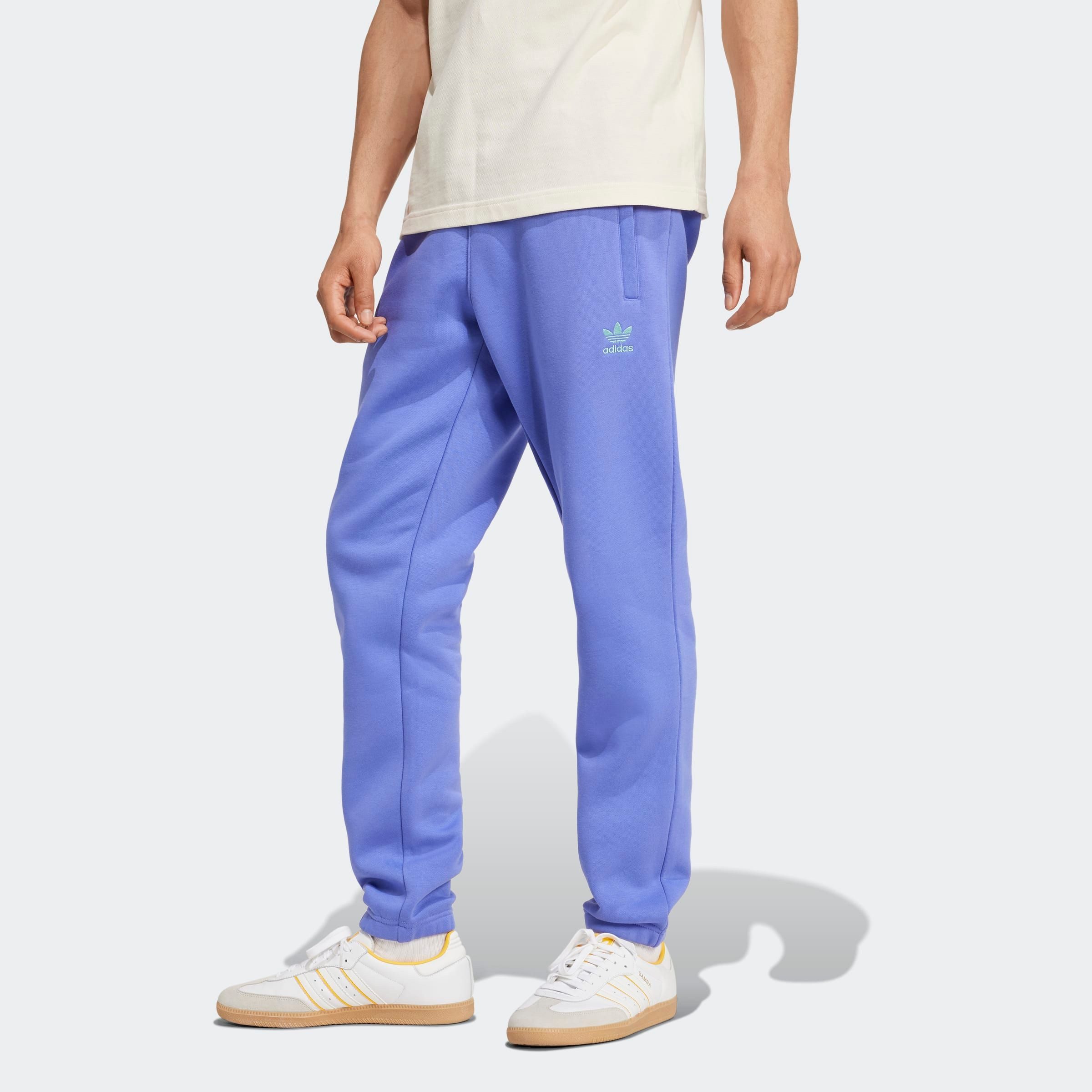 adidas Originals Sportbroek ESS PT Adidas Essentials joggingbroek (1-delig) heren sportbroeken maat XL blauw