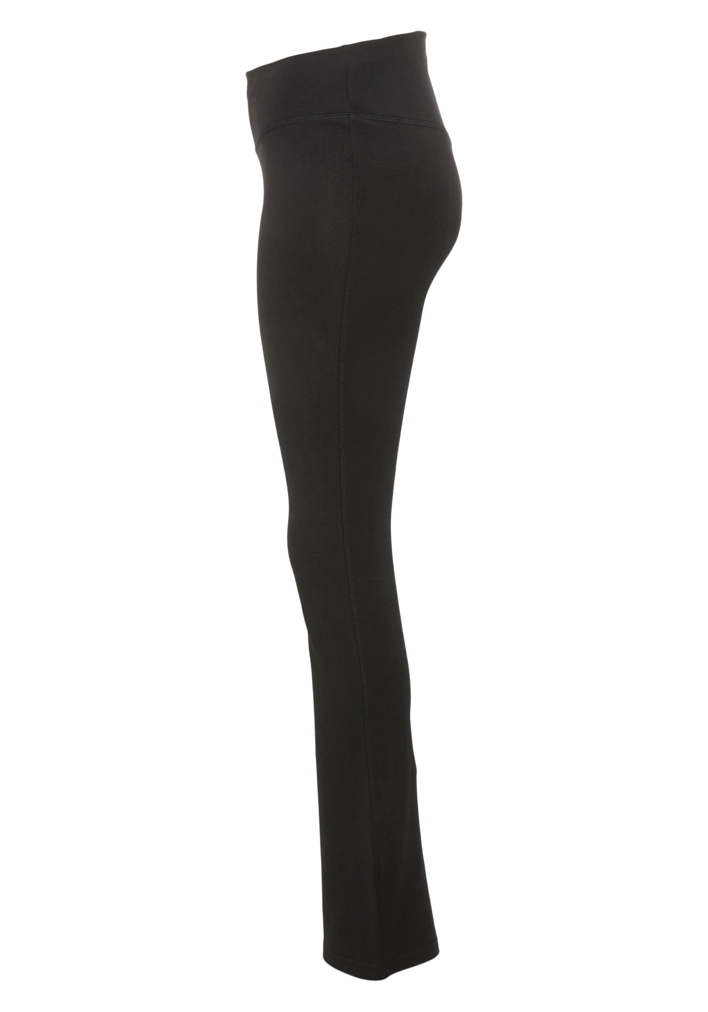 FAYN SPORTS Sportbroek Comfort Flare van zachte katoen-jersey (2-delig, Set van 2)