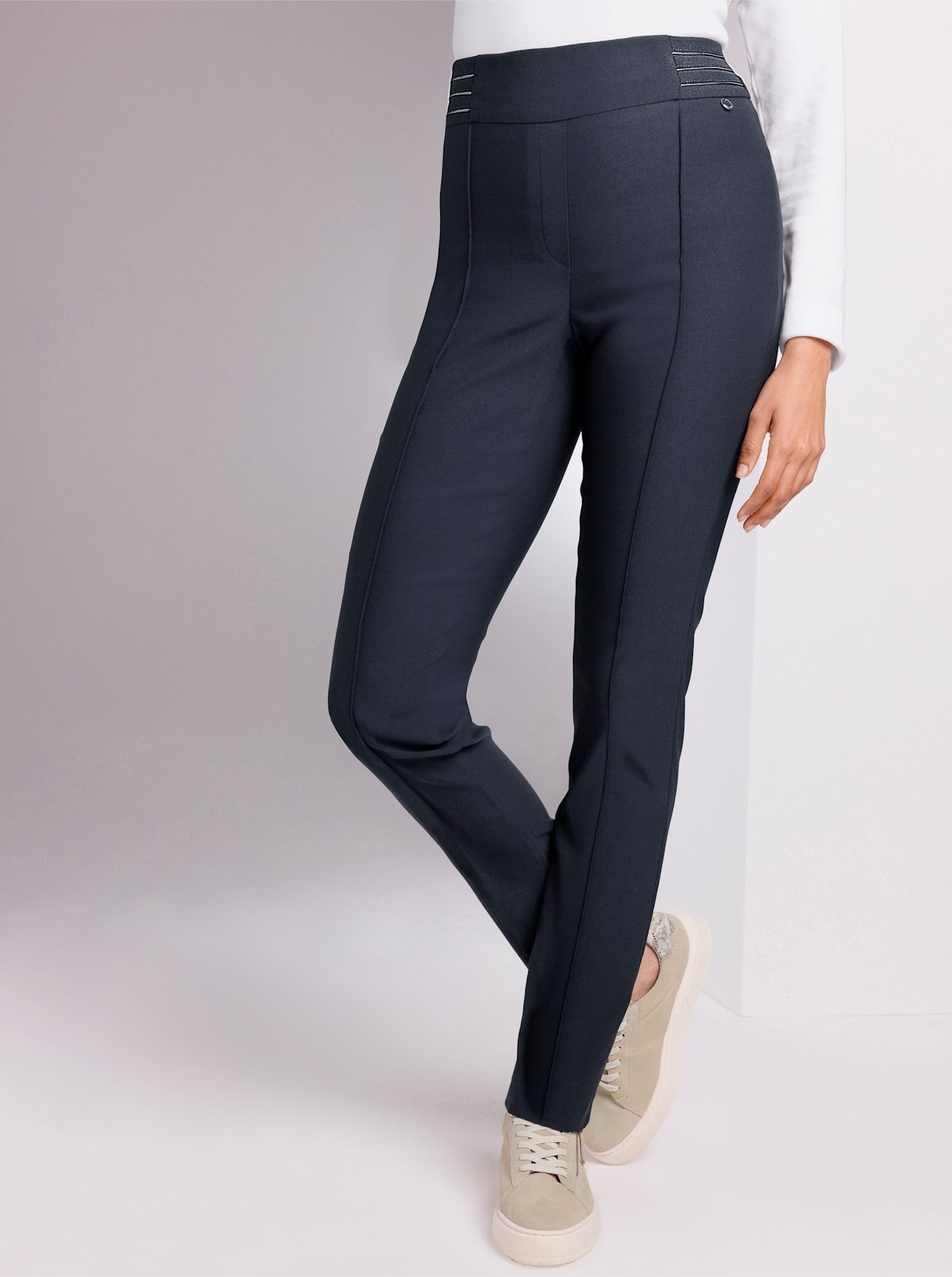 Steh n Geweven broek