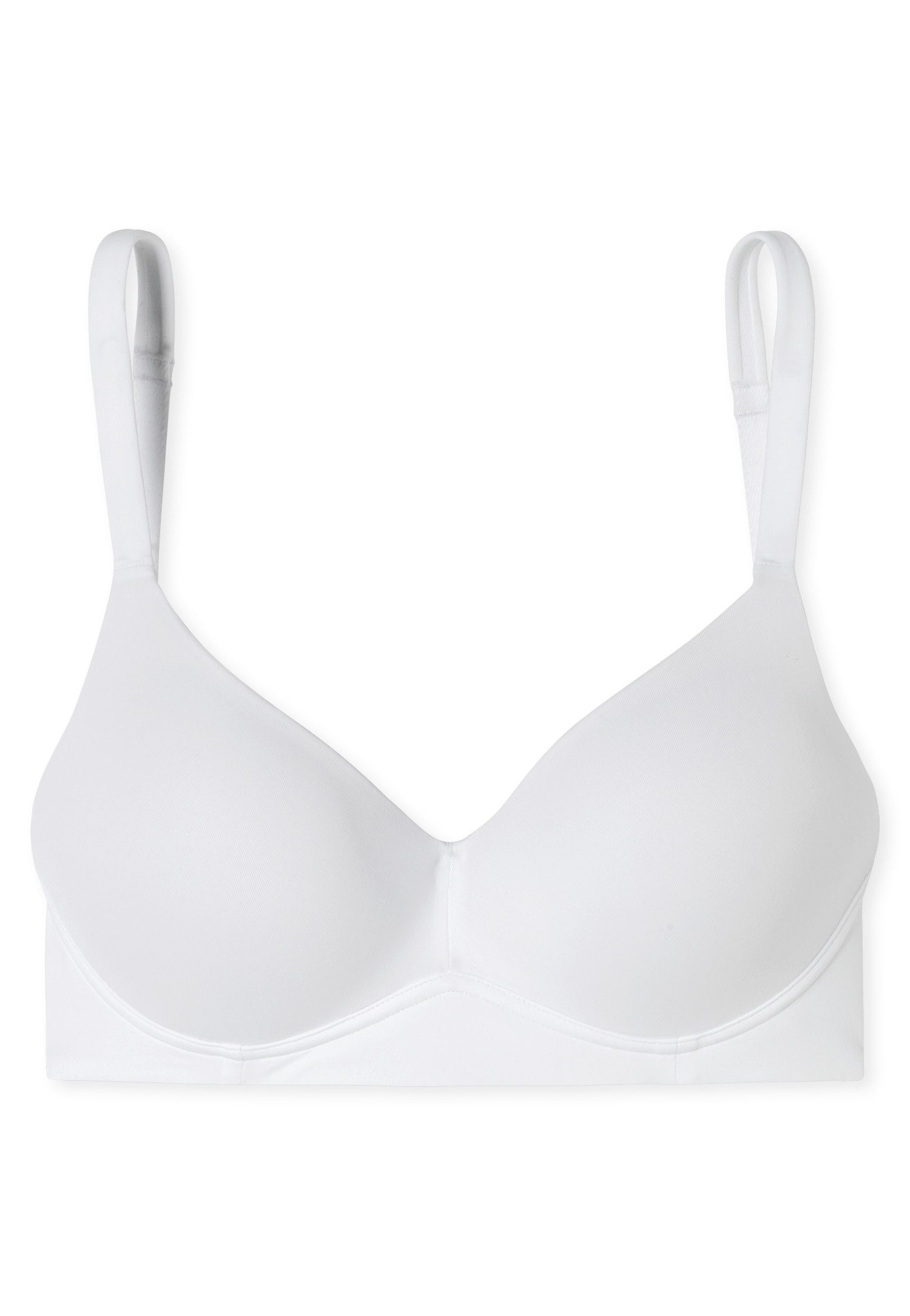 Schiesser Beugelloze-bh Unique Micro met versteviging