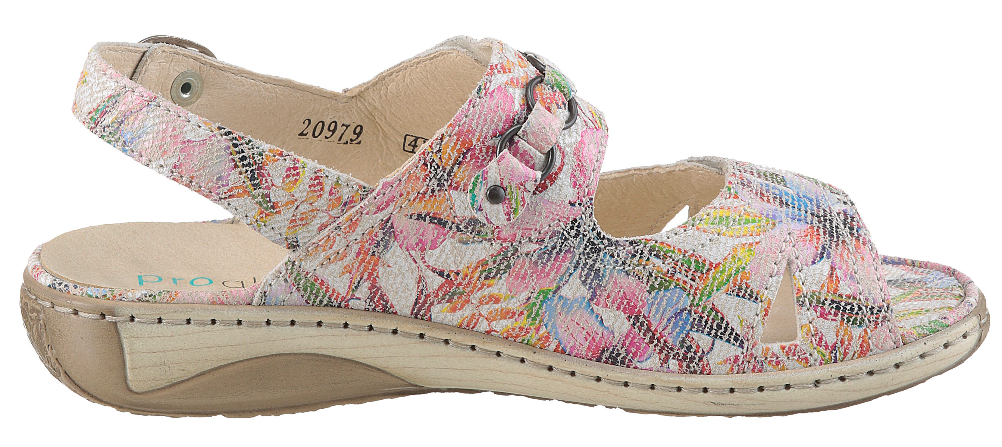 Waldläufer Sandalen Garda , zomerschoen, klittenbandschoen, sandaal in comfortbreedte g (= breed)