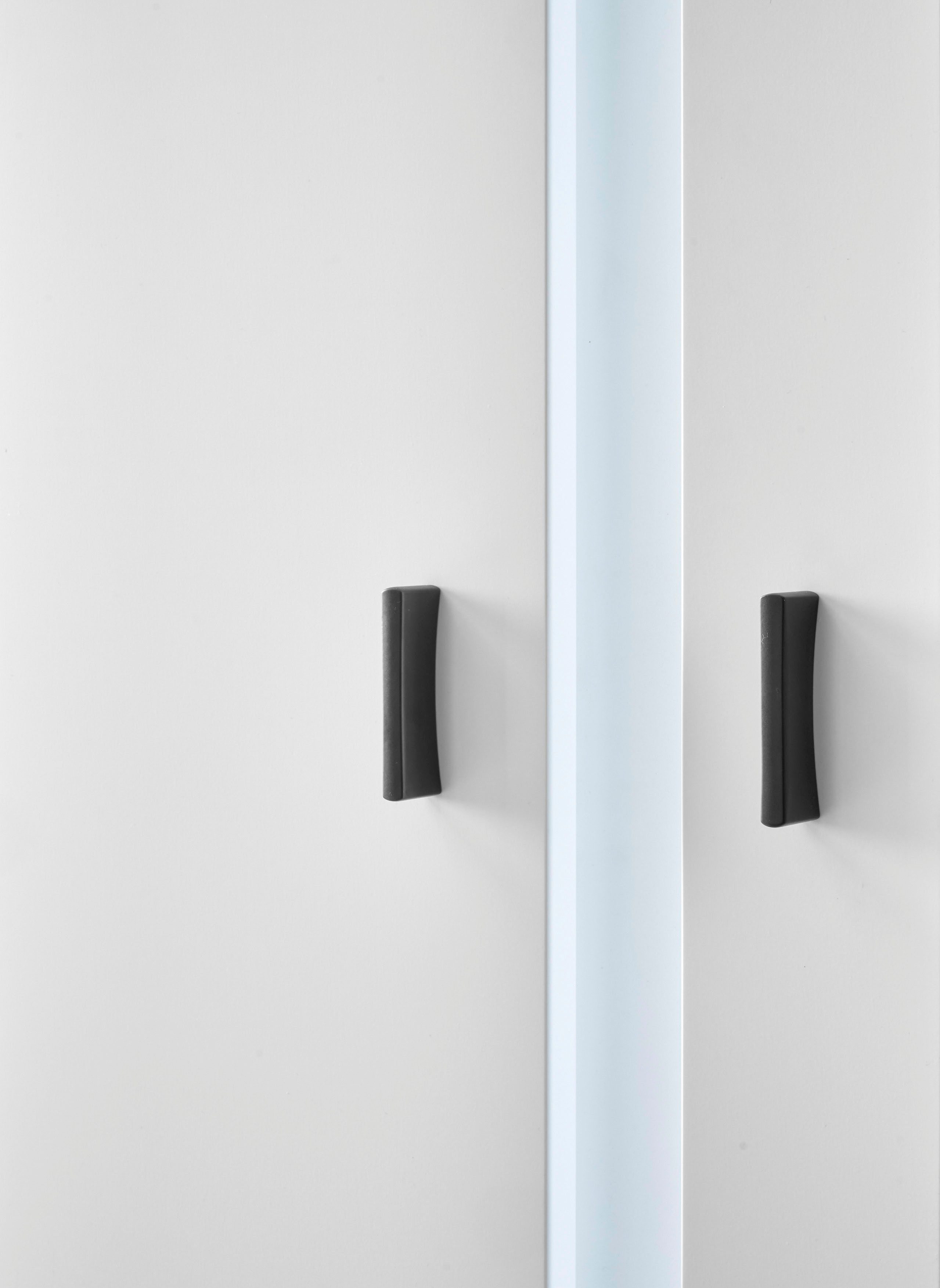 INOSIGN Wandmeubel Long Island in moderne trendkleur, inclusief verticale verlichting, breedte 305 cm (set, 4-delig)