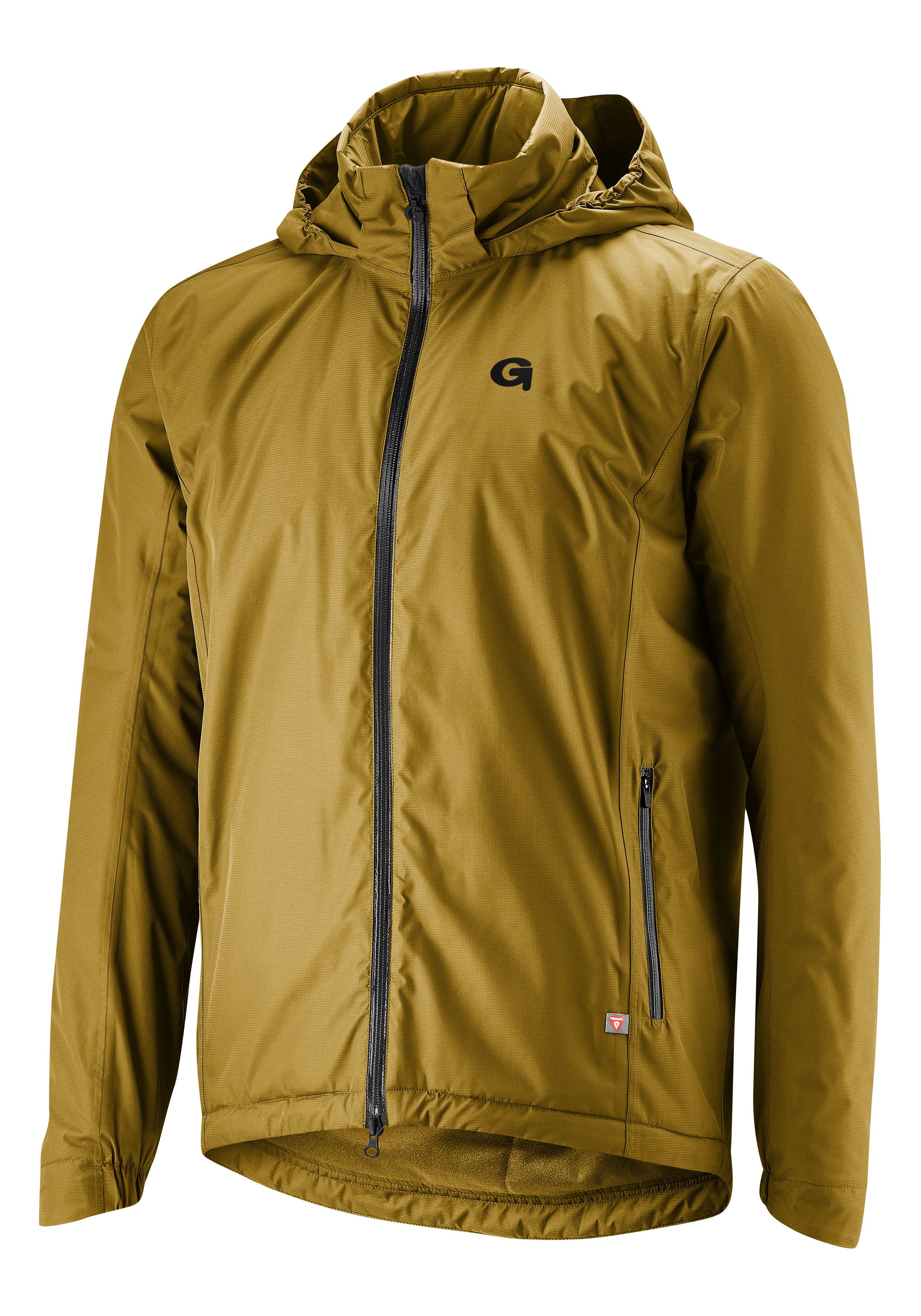 Gonso Fietsjack Save Jacket Therm M Herenregenjack wind- en waterdicht, fietsjack met capuchon