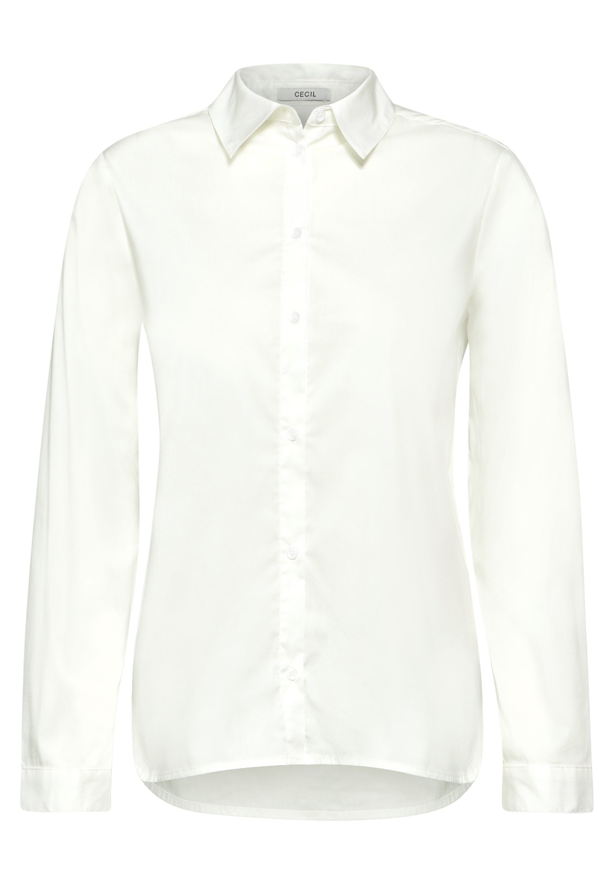 Cecil Blouse met lange mouwen met overhemdkraag