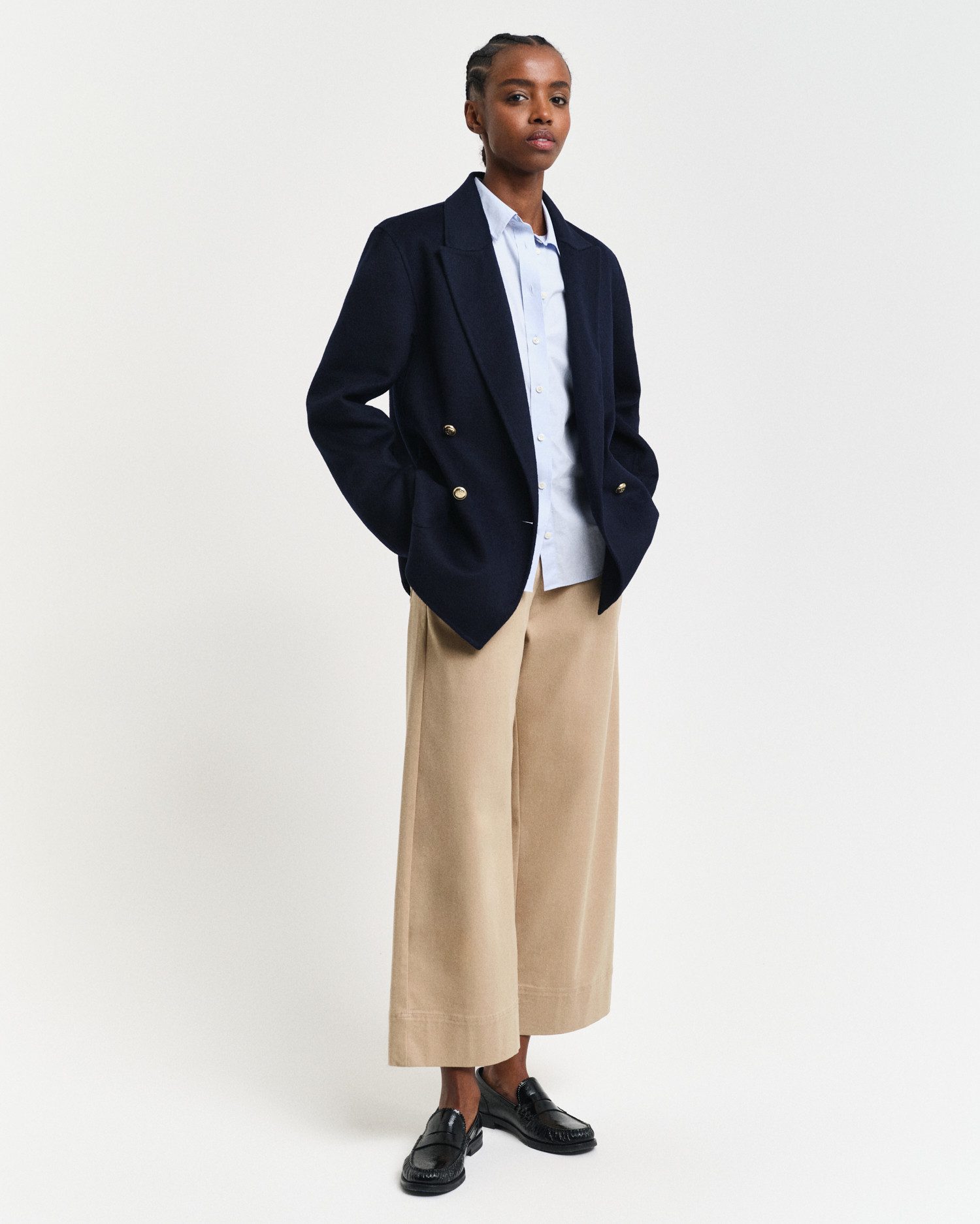 Gant Blouse met lange mouwen REG POPLIN SHIRT