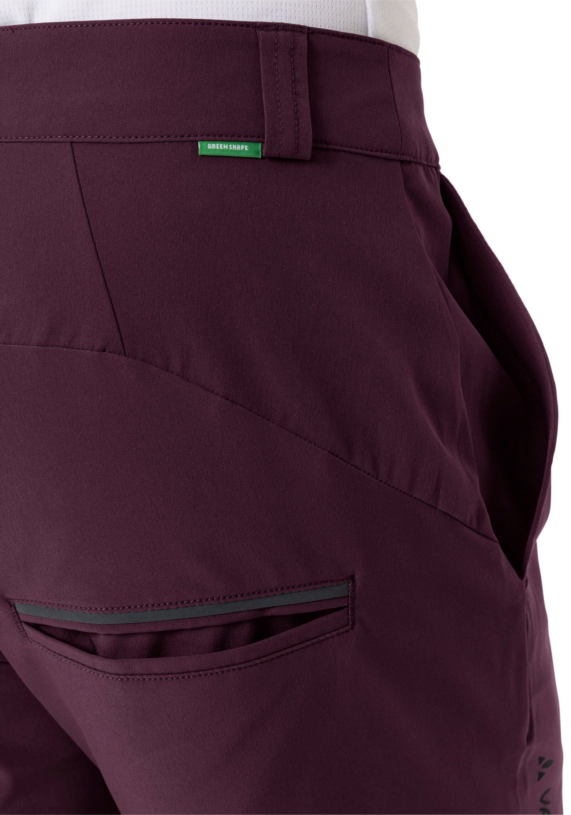 VAUDE Fietsbroek WOMEN'S CYCLIST SHORTS reflecterende elementen