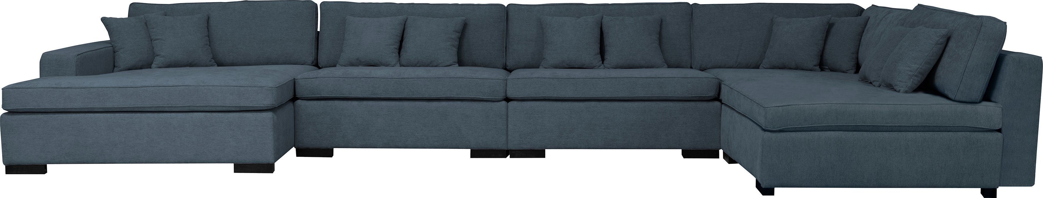 Guido Maria Kretschmer Home&Living Zithoek Skara U-vorm Loungebank met binnenveringsinterieur, in vele overtrekkwaliteiten