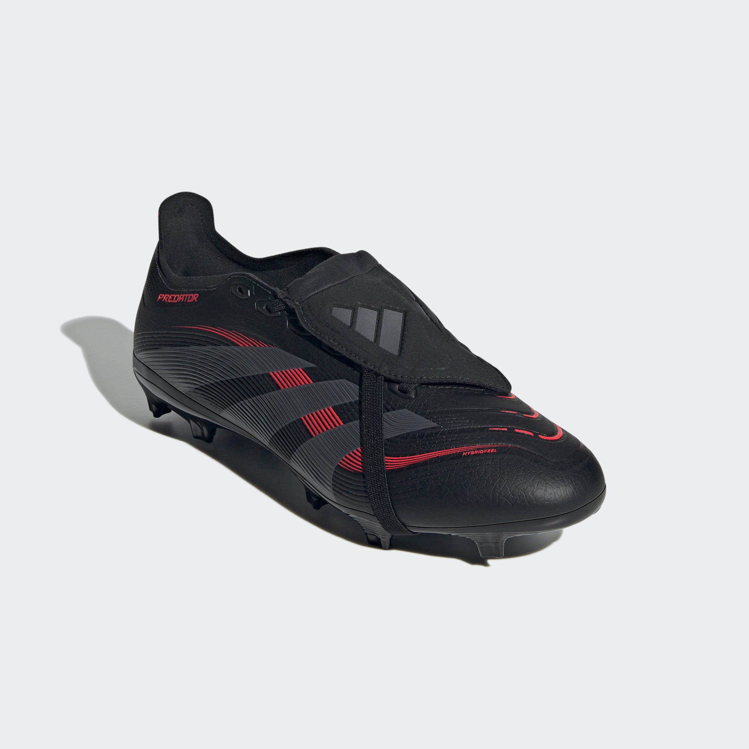 adidas Performance Voetbalschoenen PREDATOR LEAGUE FOLD-OVER TONGUE FG/MG unisex zaalvoetbalschoenen maat 40 zwart