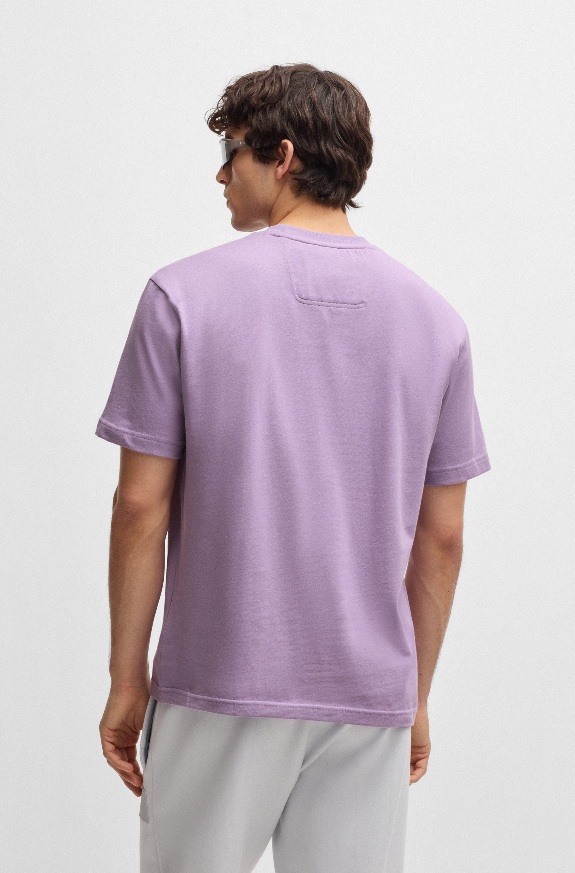 BOSS GREEN T-shirt Tee 10 met een ronde hals