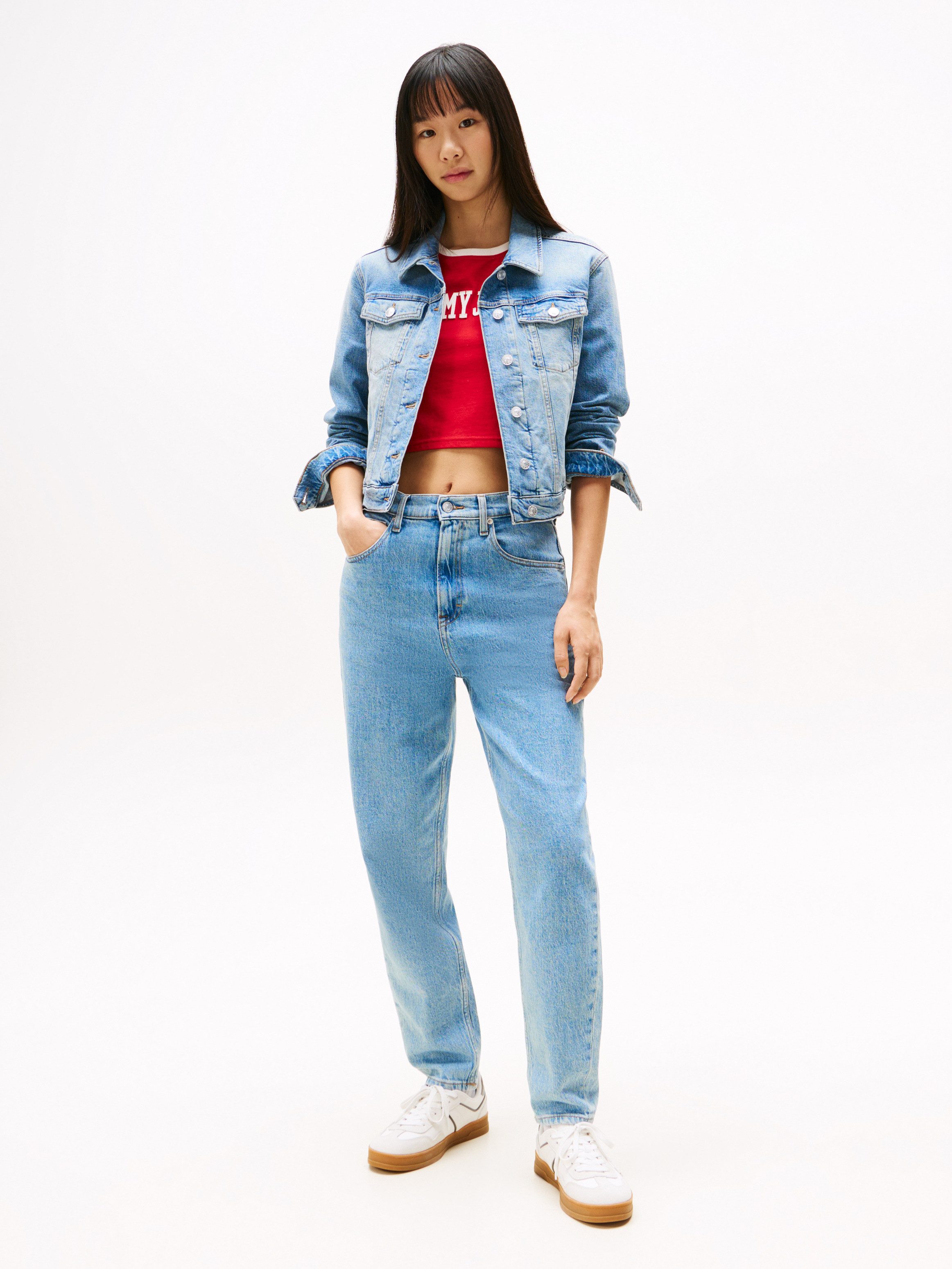 TOMMY JEANS Tapered jeans High waist - Mom-Jeans Tapered