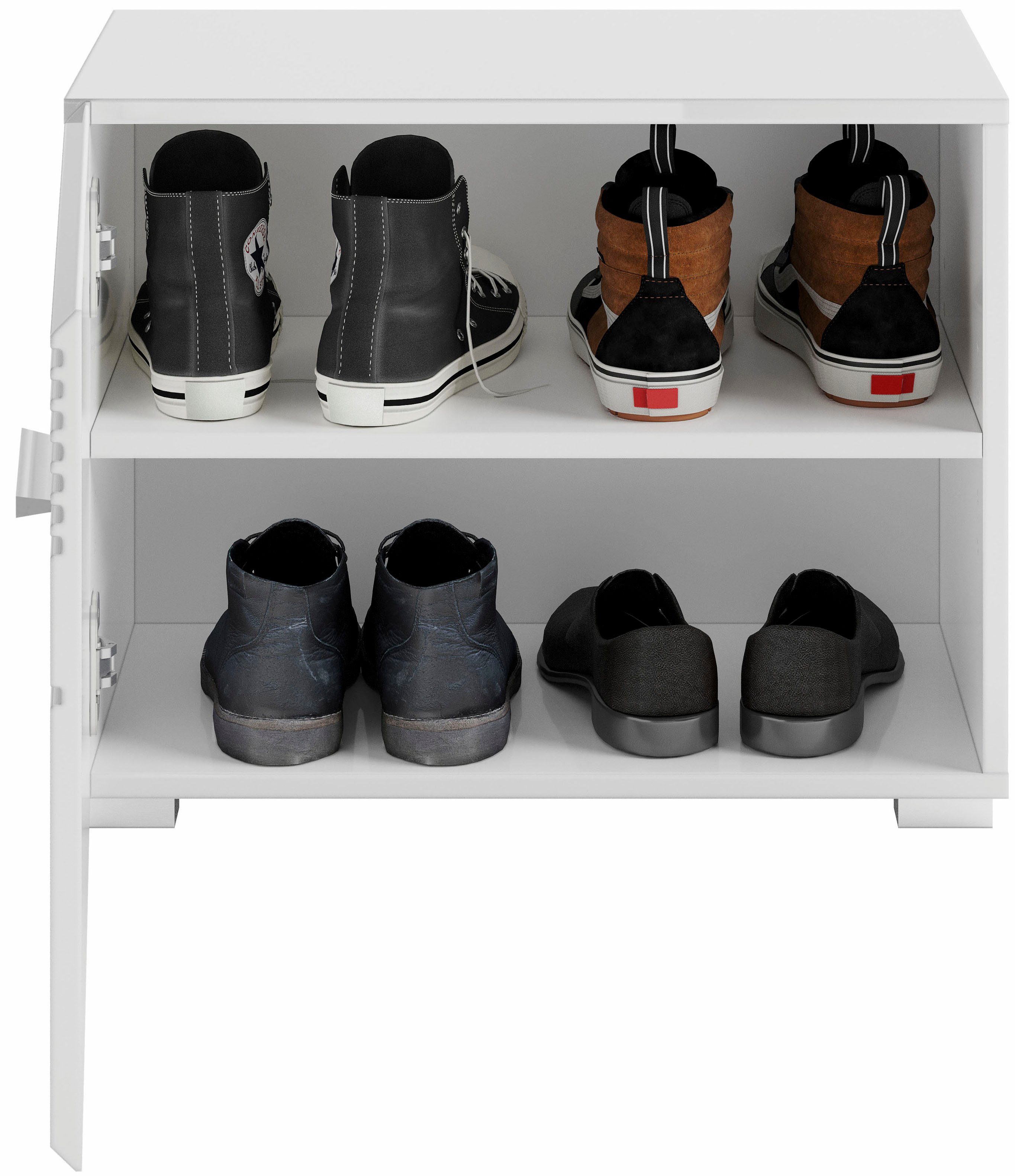 INOSIGN Halmeubelset Malmö, Breedte 115 cm, MDF Front met groeffrezing, 4-delig, bestaande uit: (4-delig)